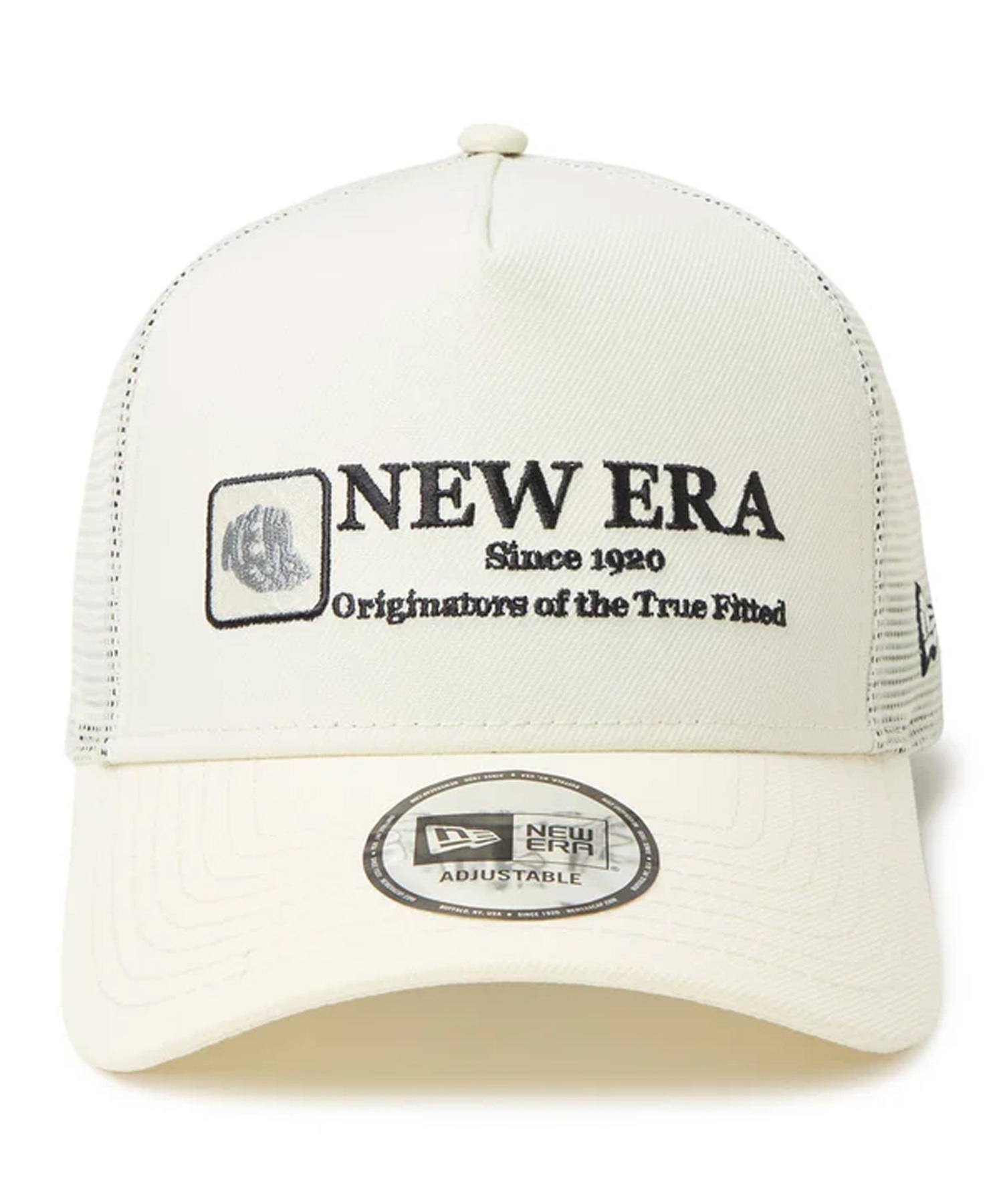NEW ERA ニューエラ キャップ 帽子 9FORTY A-Frame トラッカー Cap Logo クローム 14388651(CHR-FREE)