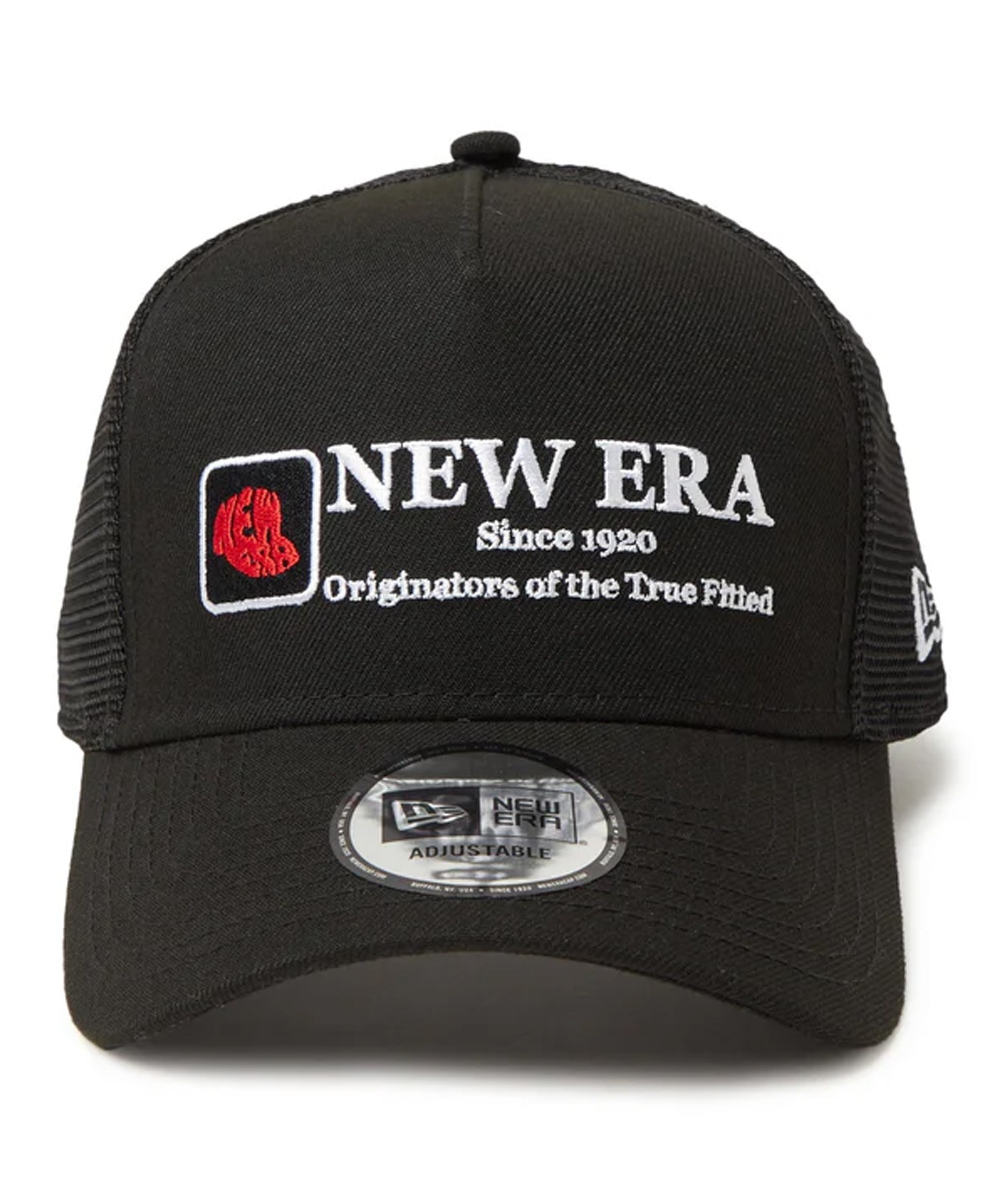 NEW ERA ニューエラ キャップ 帽子 9FORTY A-Frame トラッカー Cap Logo ブラック 14388652(BLK-FREE)