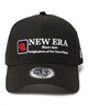 NEW ERA ニューエラ キャップ 帽子 9FORTY A-Frame トラッカー Cap Logo ブラック 14388652(BLK-FREE)