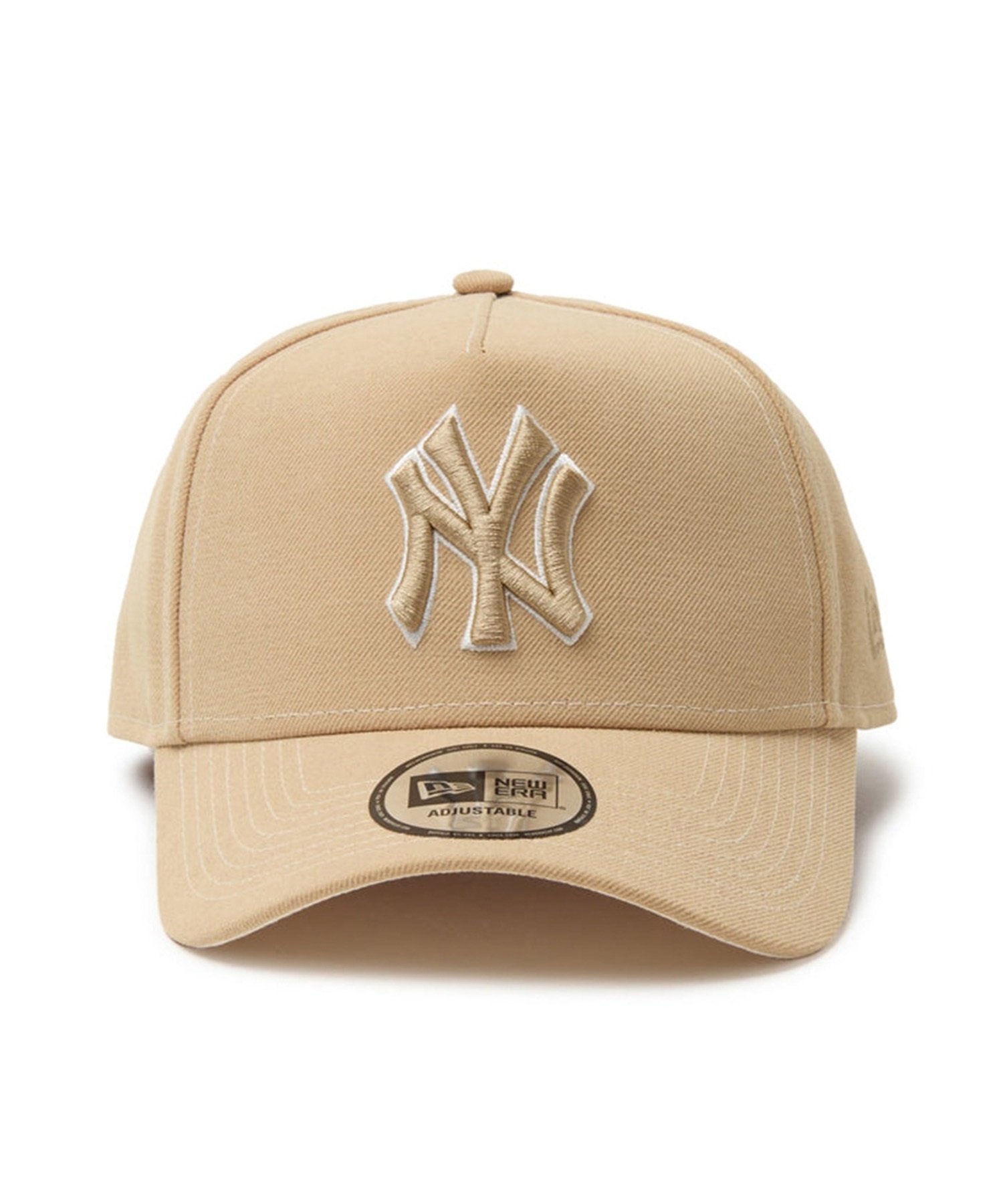 NEW ERA ニューエラ キャップ ロゴ 帽子 9FORTY A-Frame Pancakes ニューヨーク・ヤンキース タン 14388665(TAN-FREE)