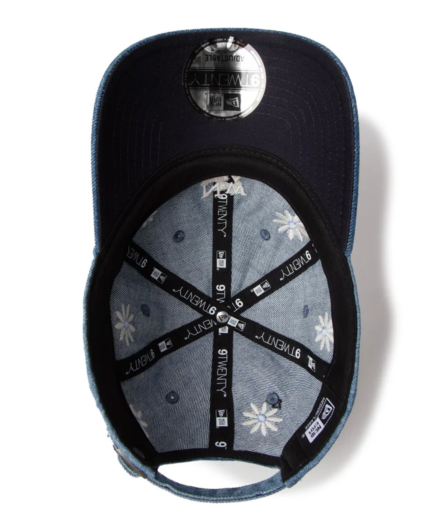 NEW ERA ニューエラ キャップ 帽子 9TWENTY Flower Embroidery NEW ERA 1920 ネイビー 14388741(NVY-ML)