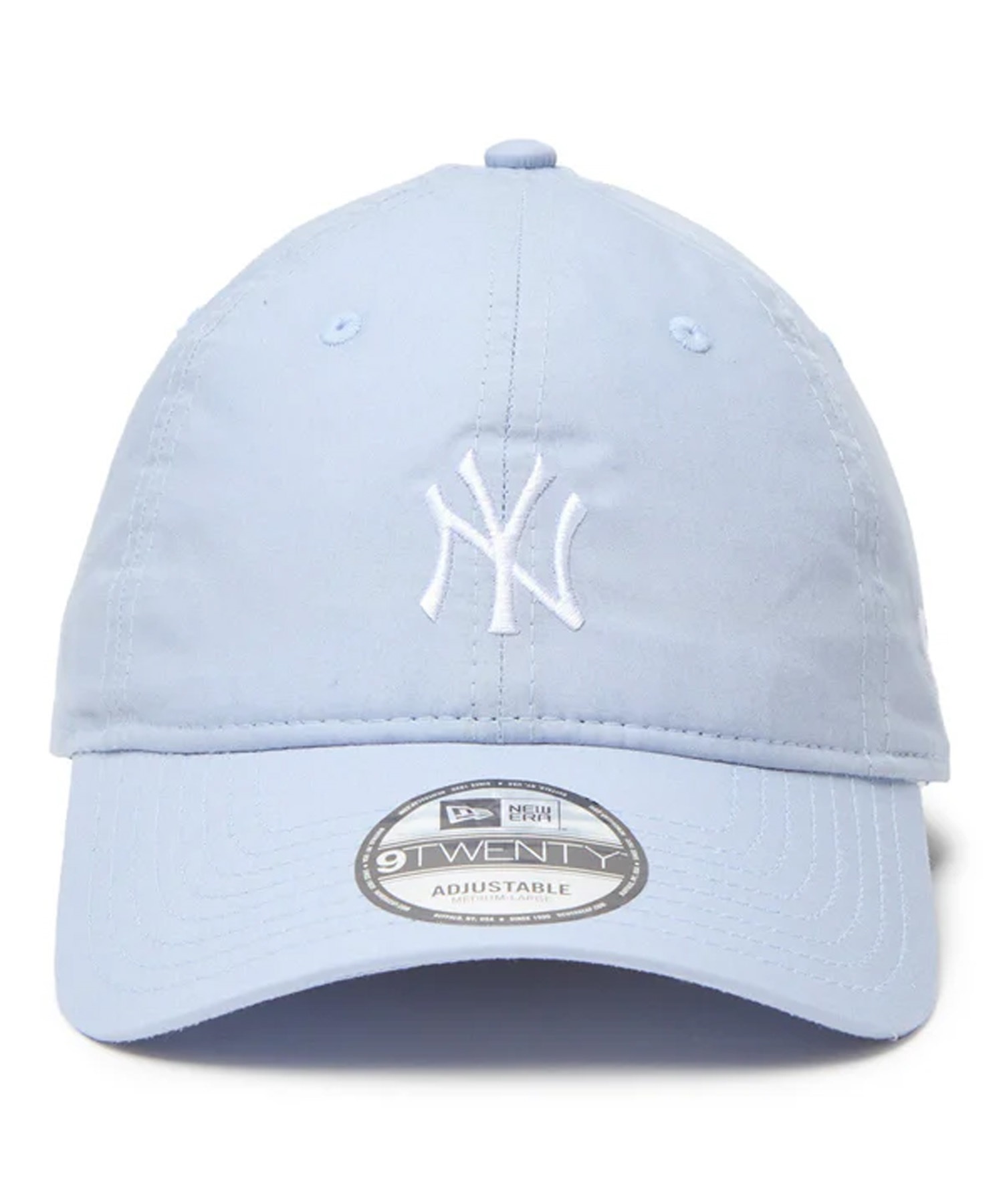 NEW ERA ニューエラ キャップ 帽子 9TWENTY MLB Typewriter ニューヨーク・ヤンキース スカイブルー 14388770(SBLU-ML)