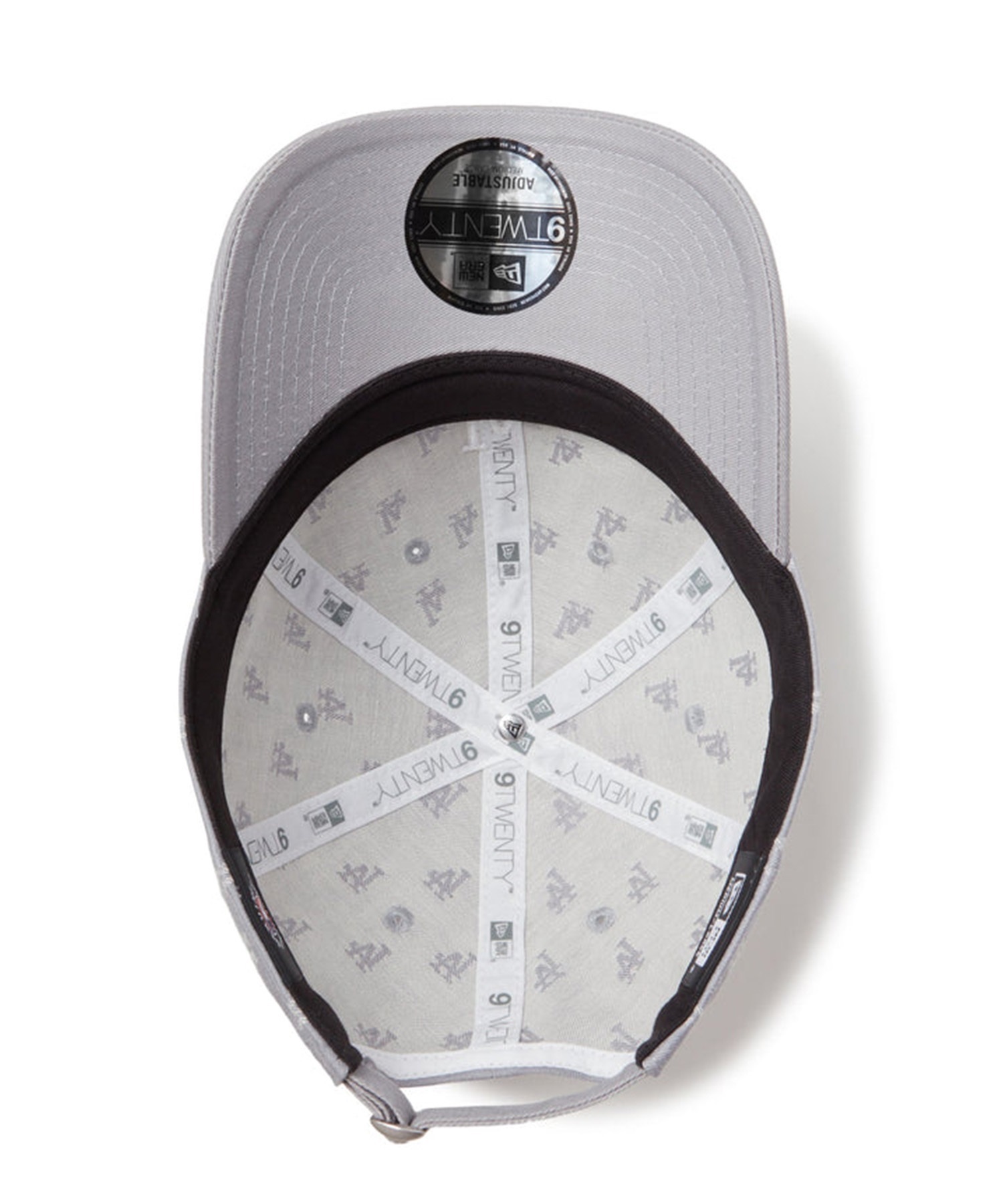 NEW ERA ニューエラ キャップ 帽子 ロゴ 9TWENTY MLB Jacquard ロサンゼルス・ドジャース 14388777(GRY-ML)