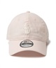 NEW ERA ニューエラ キャップ 帽子 9TWENTY Cotton Flax サンディエゴ・パドレス スモークピンク 14388799(SPNK-ML)