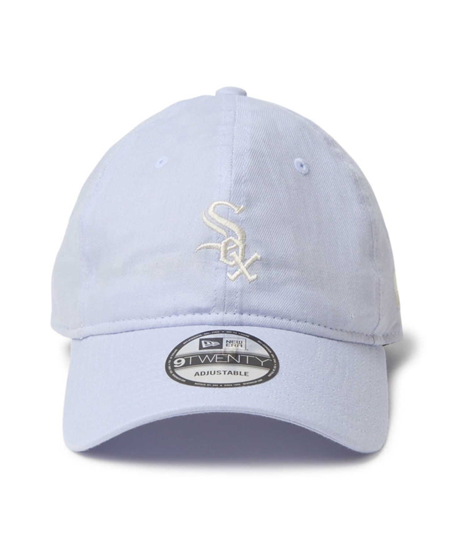 NEW ERA ニューエラ キャップ 帽子 9TWENTY Cotton Flax シカゴ・ホワイトソックス サックスブルー 14388802(SBLU-ML)