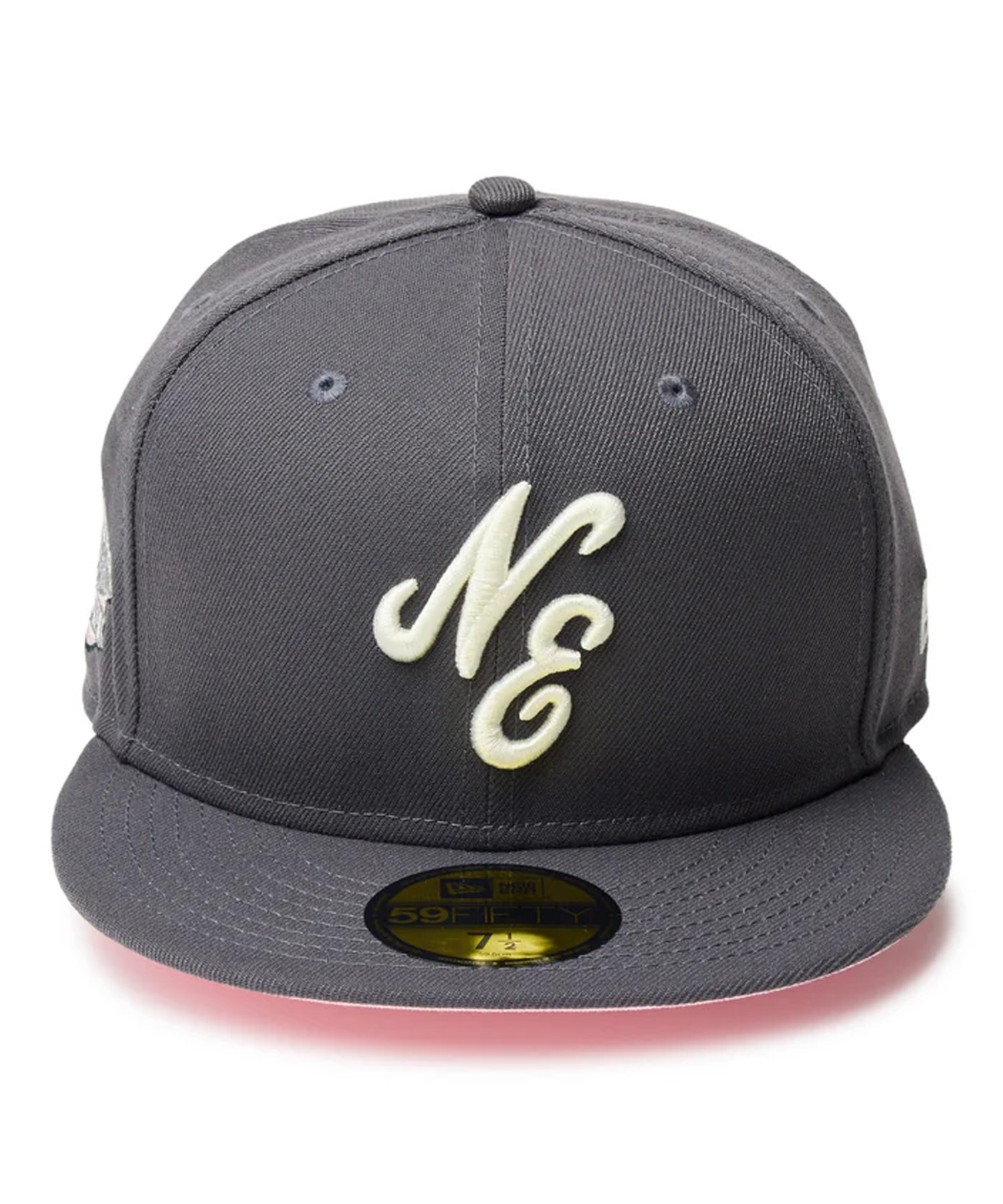 NEW ERA ニューエラ キャップ 帽子 59FIFTY Sakura Pack Classic Logo グラファイト 14388830(GRA-7　1/4)