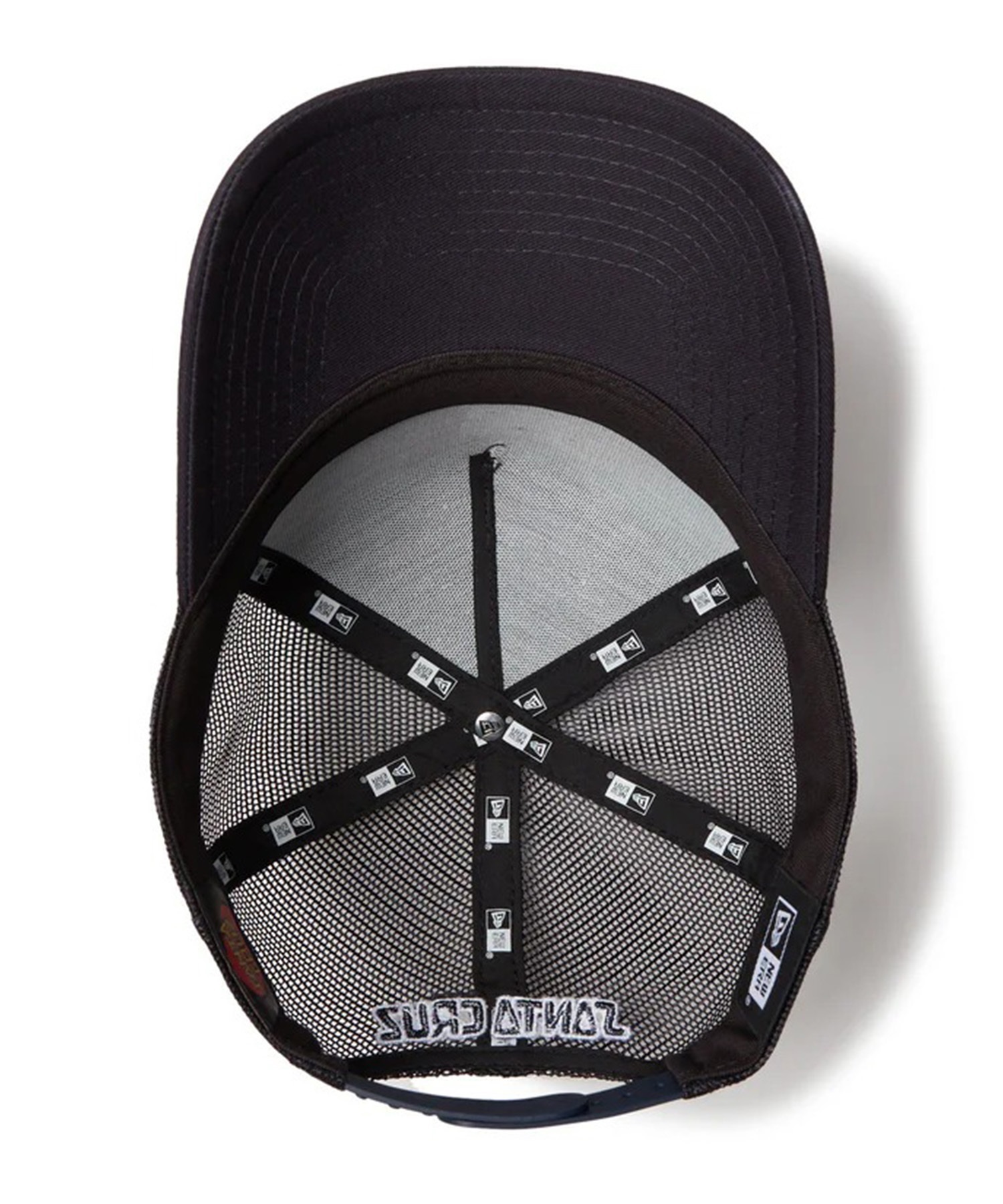 NEW ERA ニューエラ × SANTA CRUZ サンタクルーズ キャップ 帽子 ロゴ メッシュ 9FORTY A-Frame 14457353(NVY-FREE)