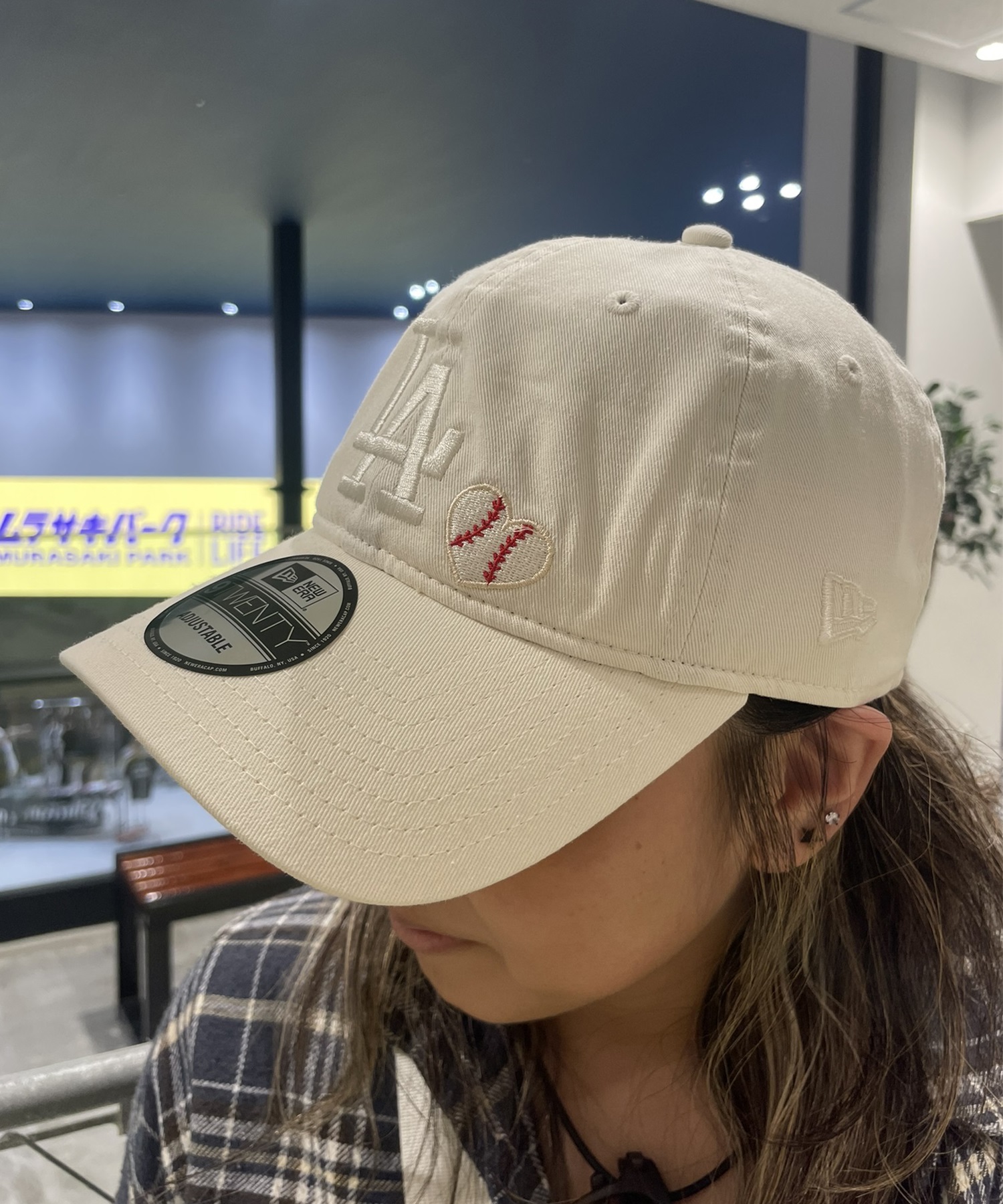 NEW ERA/ニューエラ 9TWENTY BALL HEART キャップ ロサンゼルス