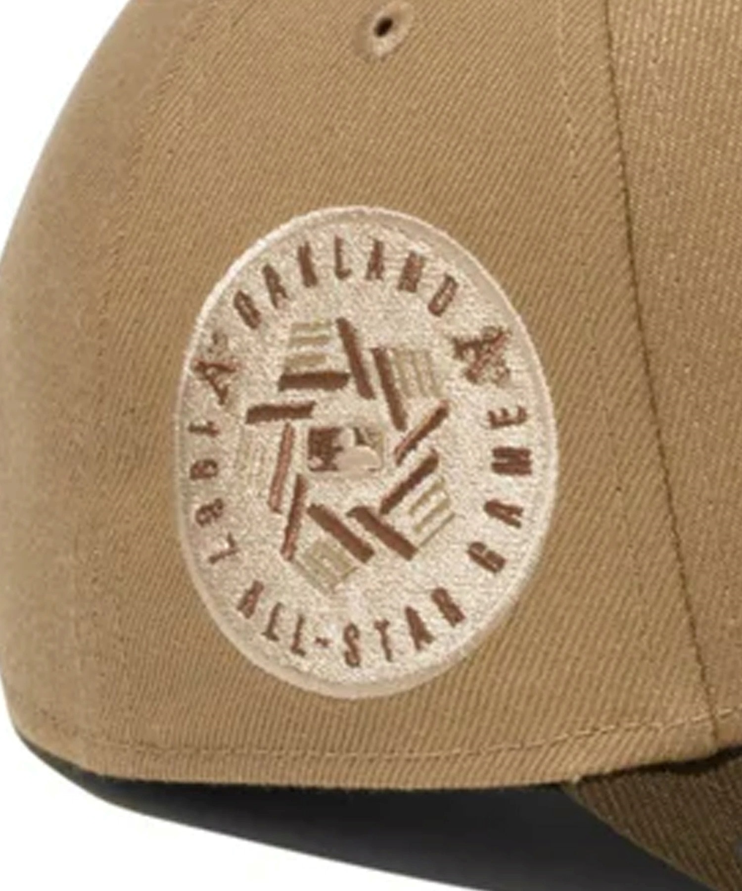 NEW ERA ニューエラ キャップ 帽子 9FORTY A-Frame Iced Latte オークランド・アスレチックス カーキ ウォルナットバイザー 14720910(MULTI-ONE)