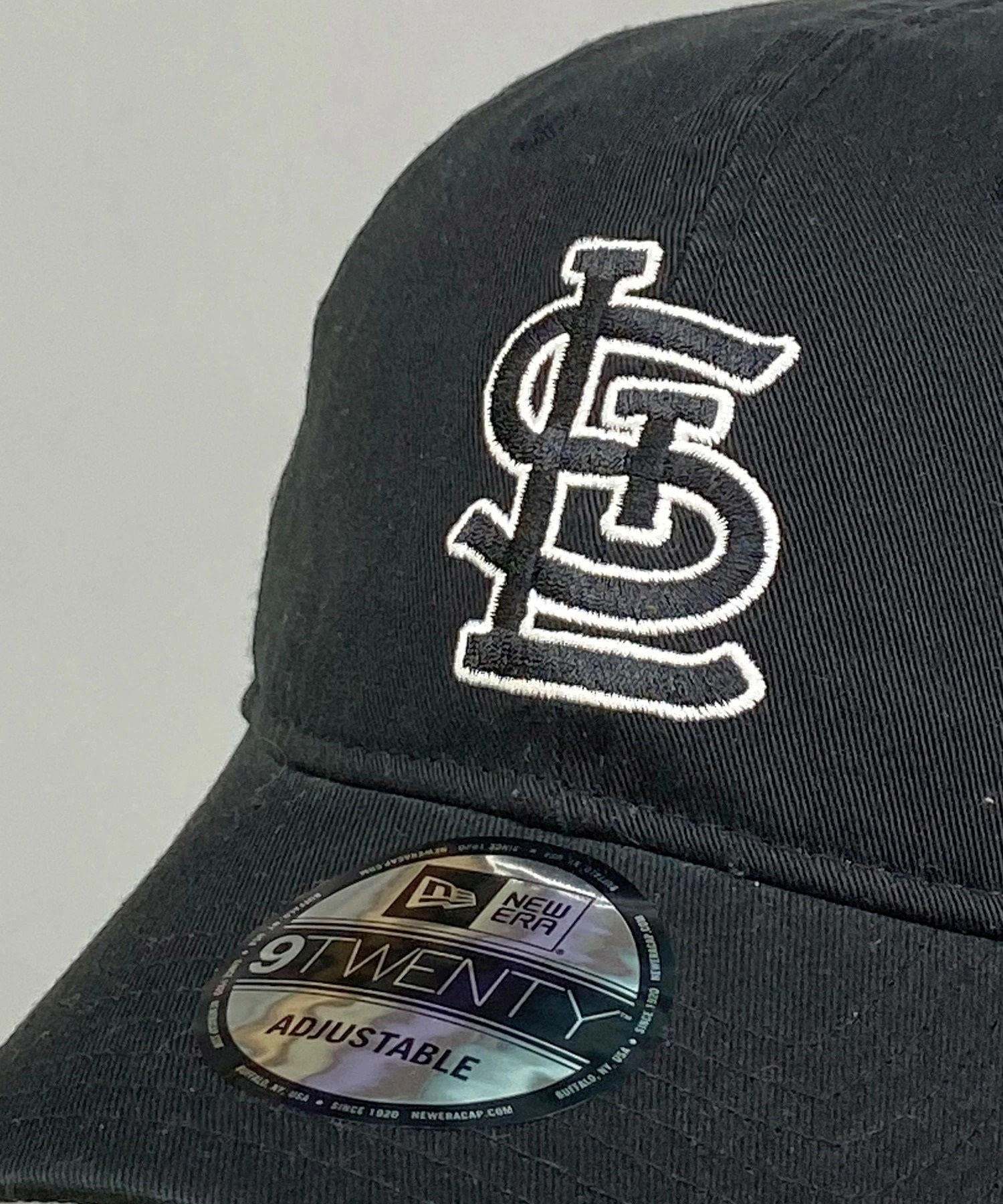 NEW ERA ニューエラ キャップ 帽子 9TWENTY セントルイス・カージナルス ブラック×ホワイト 14720929 ムラサキスポーツ限定(BLK-ML)