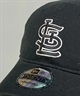NEW ERA ニューエラ キャップ 帽子 9TWENTY セントルイス・カージナルス ブラック×ホワイト 14720929 ムラサキスポーツ限定(BLK-ML)