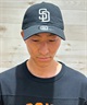 NEW ERA ニューエラ キャップ 帽子 9TWENTY サンディエゴ・パドレス ブラック×ホワイト 14720931 ムラサキスポーツ限定(BLK-ML)