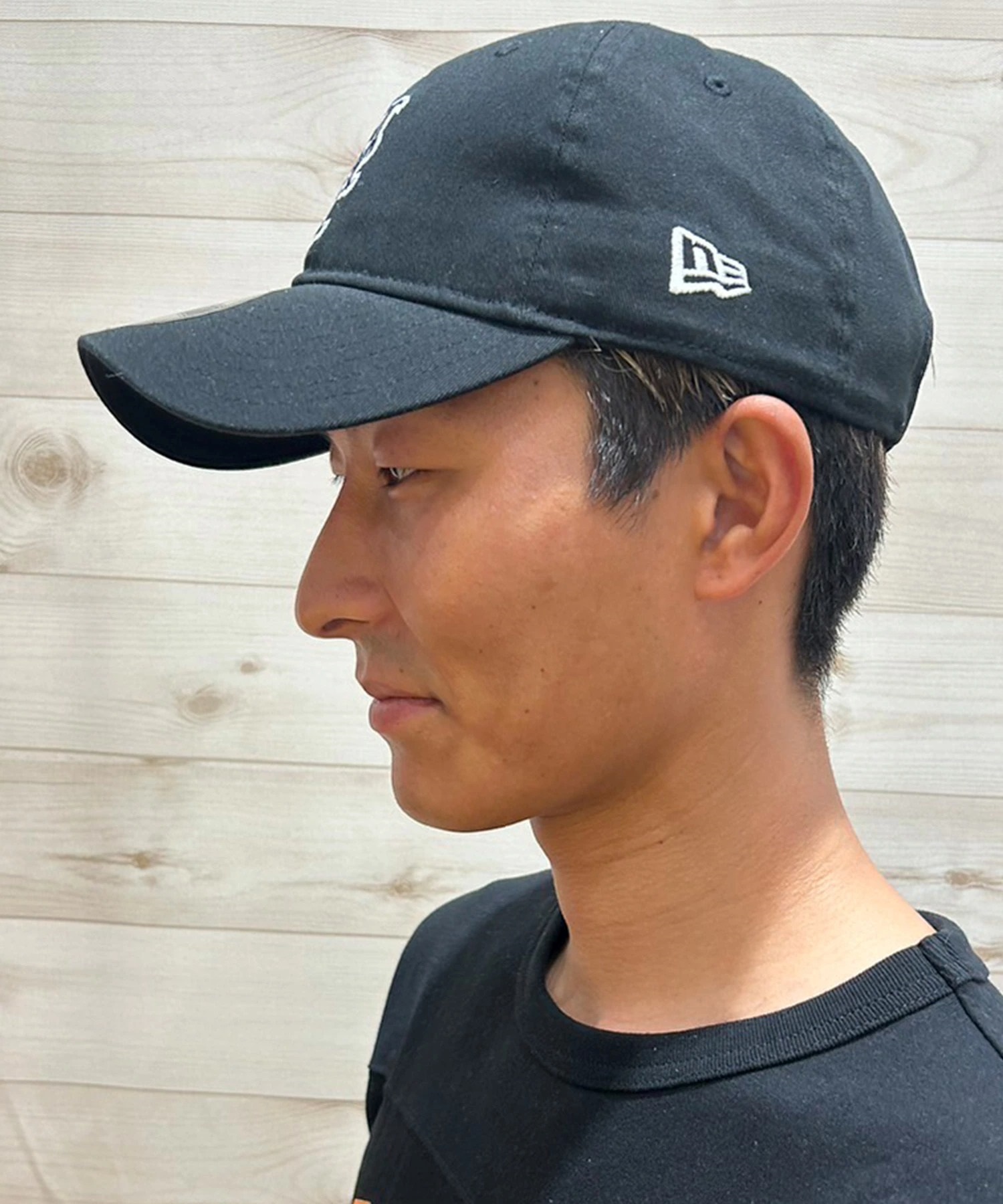 NEW ERA ニューエラ キャップ 帽子 9TWENTY ニューヨーク・メッツ ブラック×ホワイト 14720936 ムラサキスポーツ限定(BLK-ML)