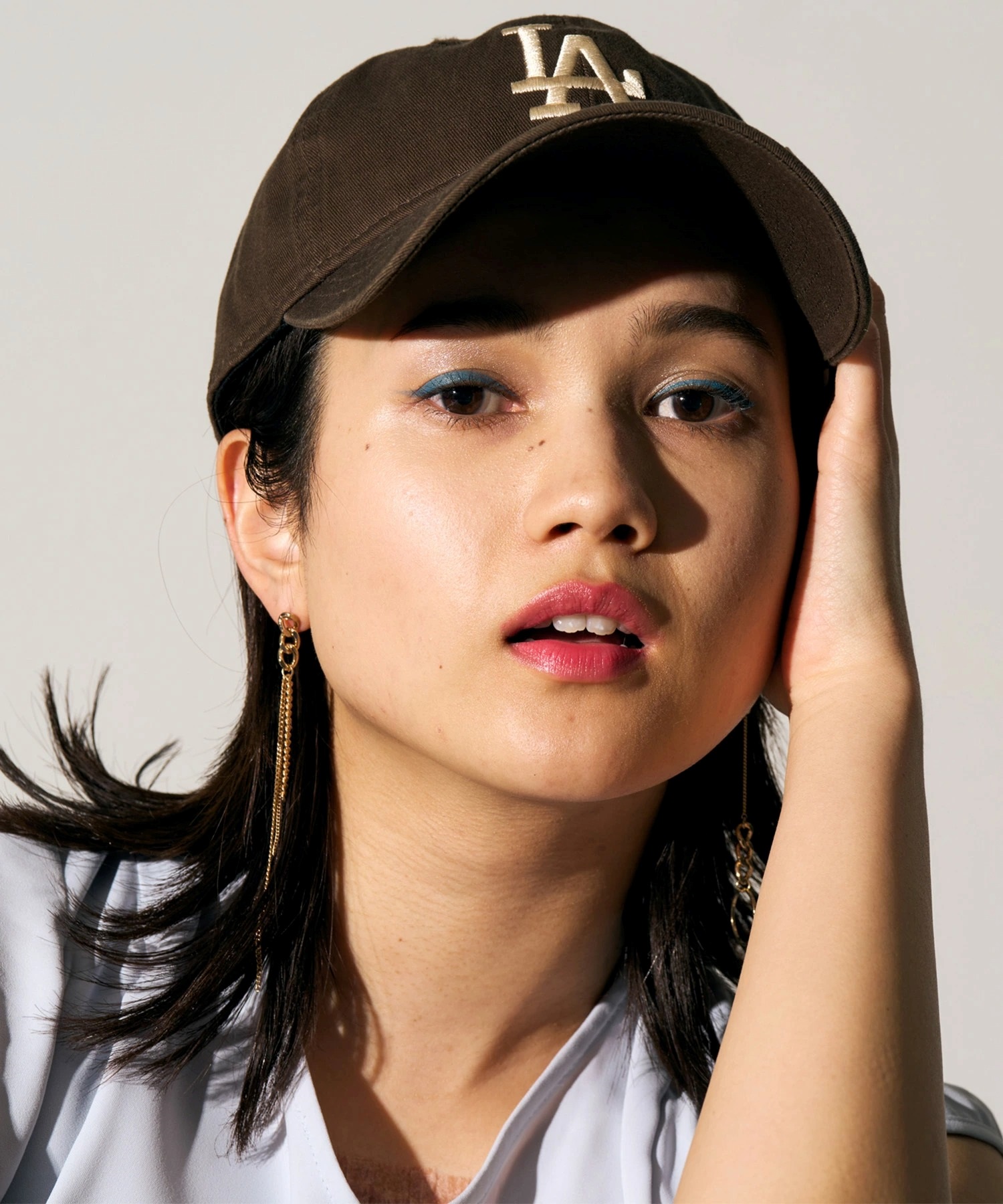 NEW ERA ニューエラ キャップ 帽子 9TWENTY ロサンゼルス・ドジャース ウォルナット 14720937 ムラサキスポーツ限定(WAL-ML)