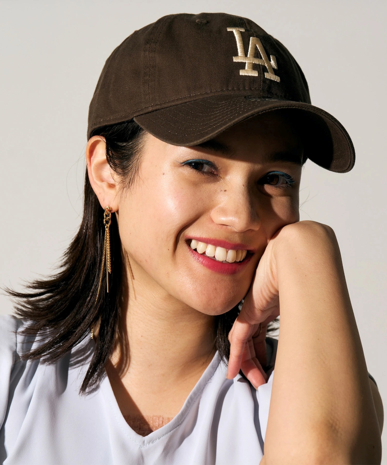 NEW ERA ニューエラ キャップ 帽子 9TWENTY ロサンゼルス・ドジャース ウォルナット 14720937 ムラサキスポーツ限定(WAL-ML)