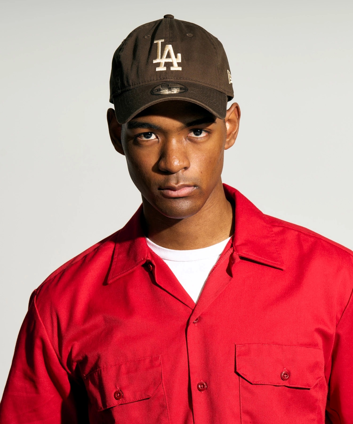 NEW ERA ニューエラ キャップ 帽子 9TWENTY ロサンゼルス・ドジャース ウォルナット 14720937 ムラサキスポーツ限定(WAL-ML)