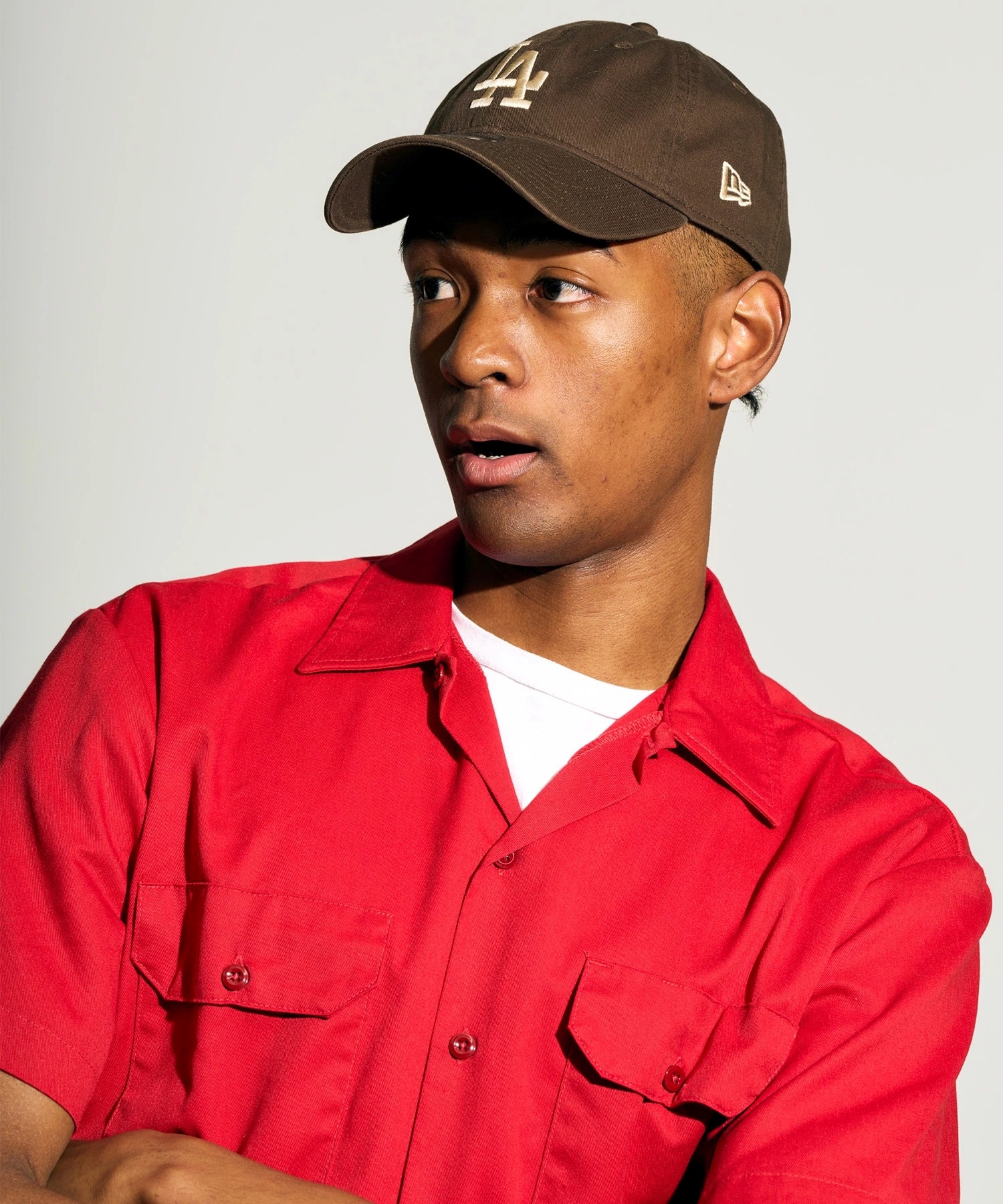 NEW ERA ニューエラ キャップ 帽子 9TWENTY ロサンゼルス・ドジャース ウォルナット 14720937 ムラサキスポーツ限定(WAL-ML)