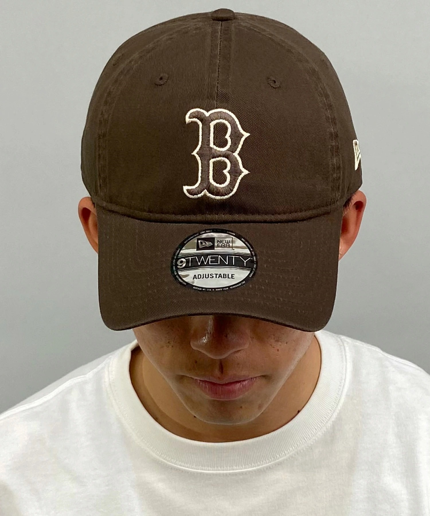 NEW ERA ニューエラ キャップ 帽子 9TWENTY ボストン・レッドソックス ウォルナット 14720939 ムラサキスポーツ限定(WAL-ML)