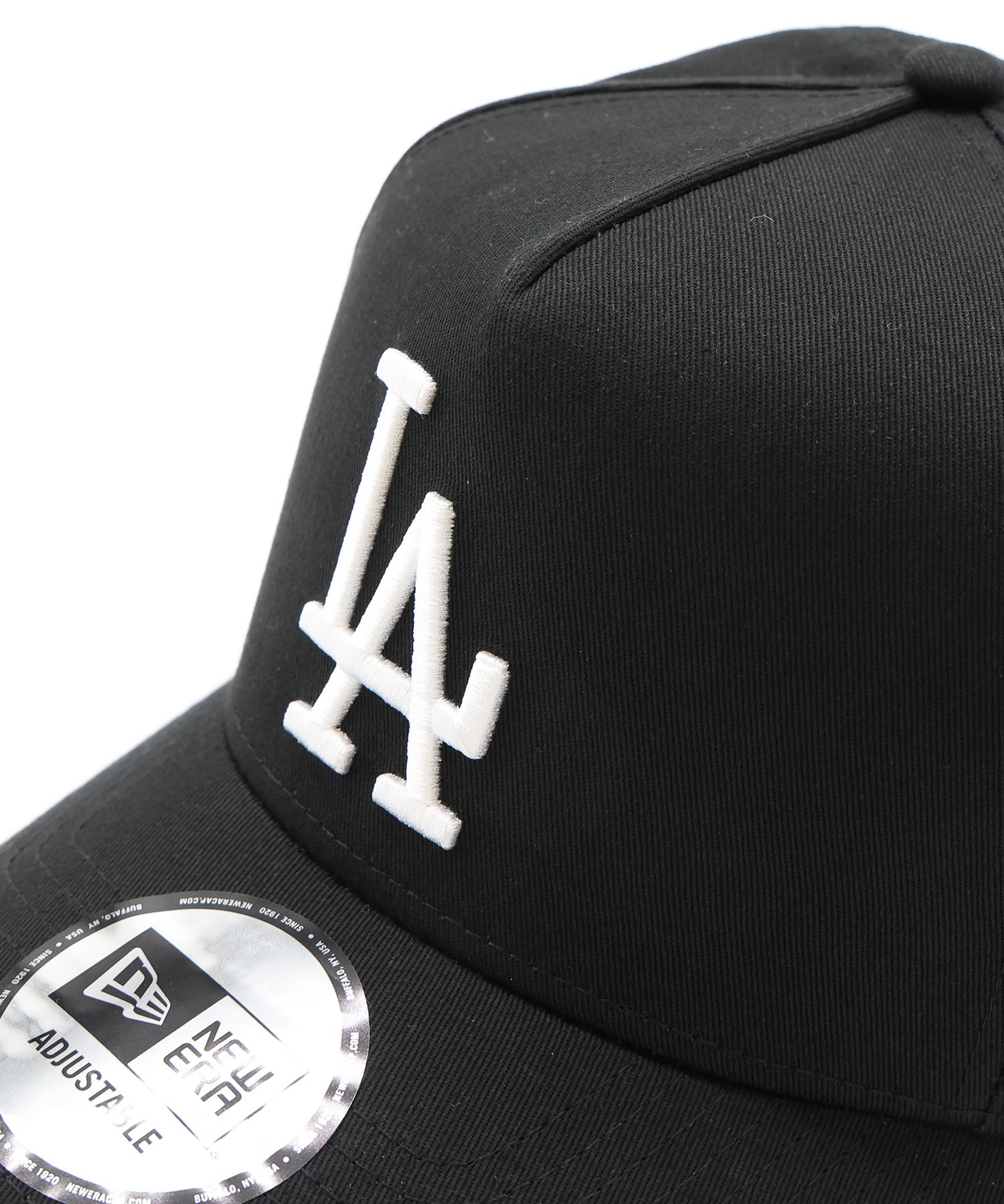 海外限定 ドジャース 9FORTY LA逆ロゴ クロームホワイト キャップ ① 海外限定】 NEWERA 9FORTY A-Frame ドジャース キャップ LA逆