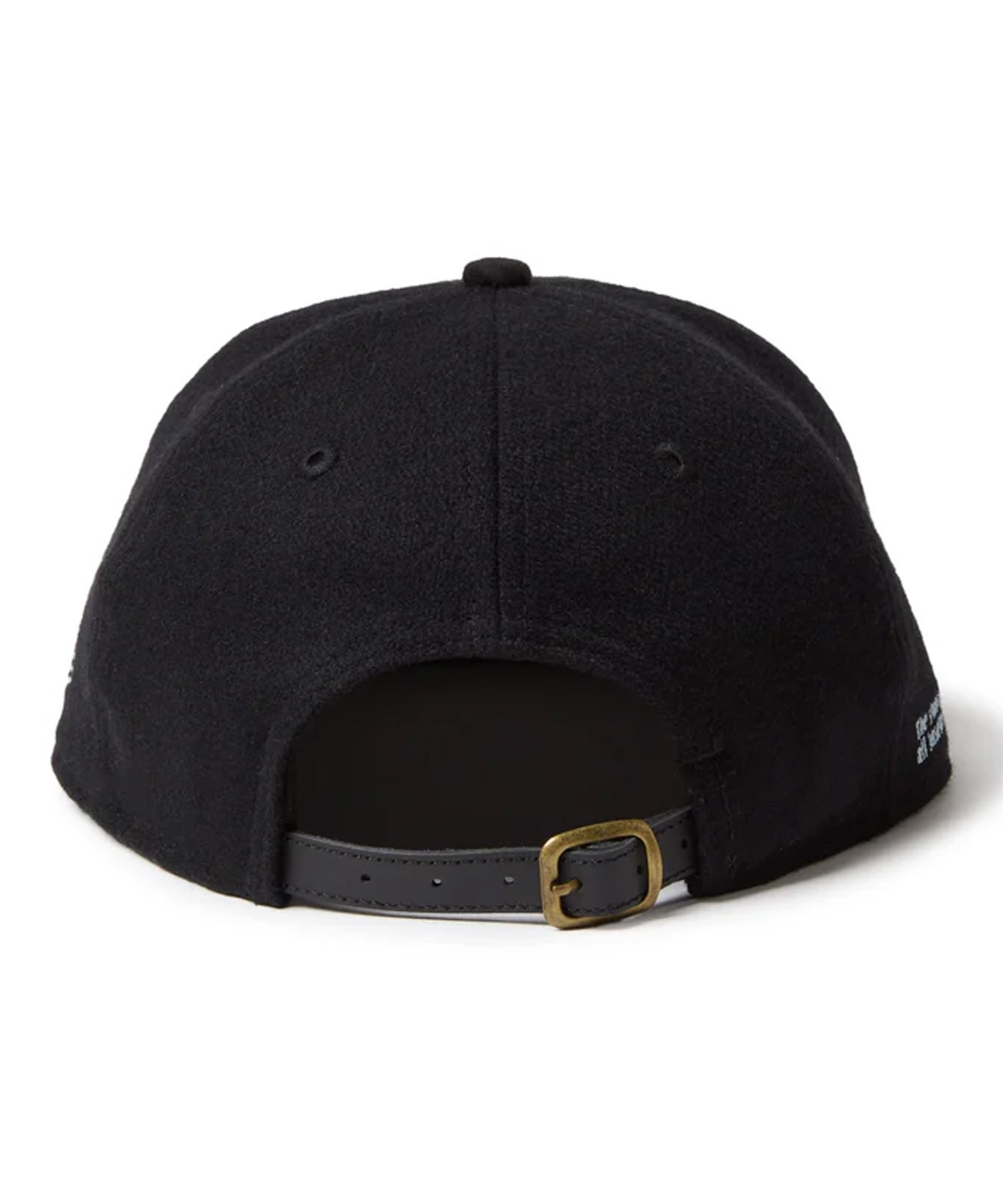 New Era ニューエラ　ジェレミースコットコラボ　レザー　キャップ　黒 New Era ニューエラ ジェレミースコットコラボ レザー キャップ 黒 New
