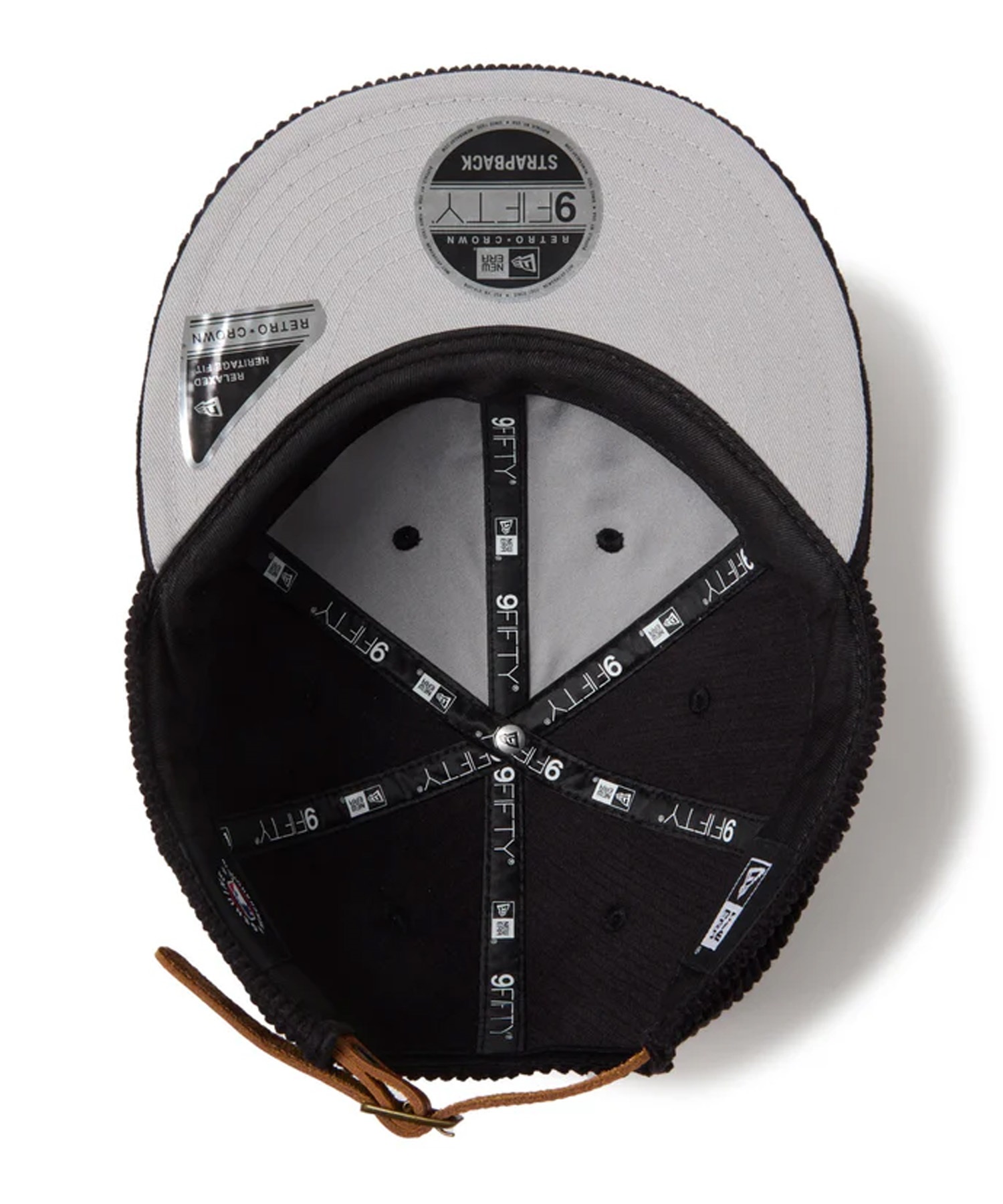 NEW ERA ニューエラ キャップ 帽子 RC 9FIFTY レザーストラップ