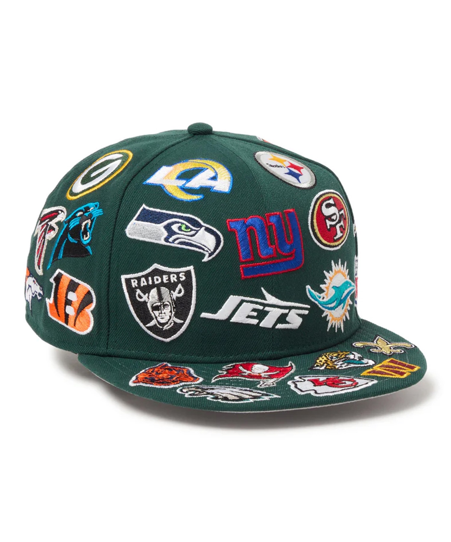 NEW ERA ニューエラ キャップ 帽子 9FIFTY Team Logo Allover NFL