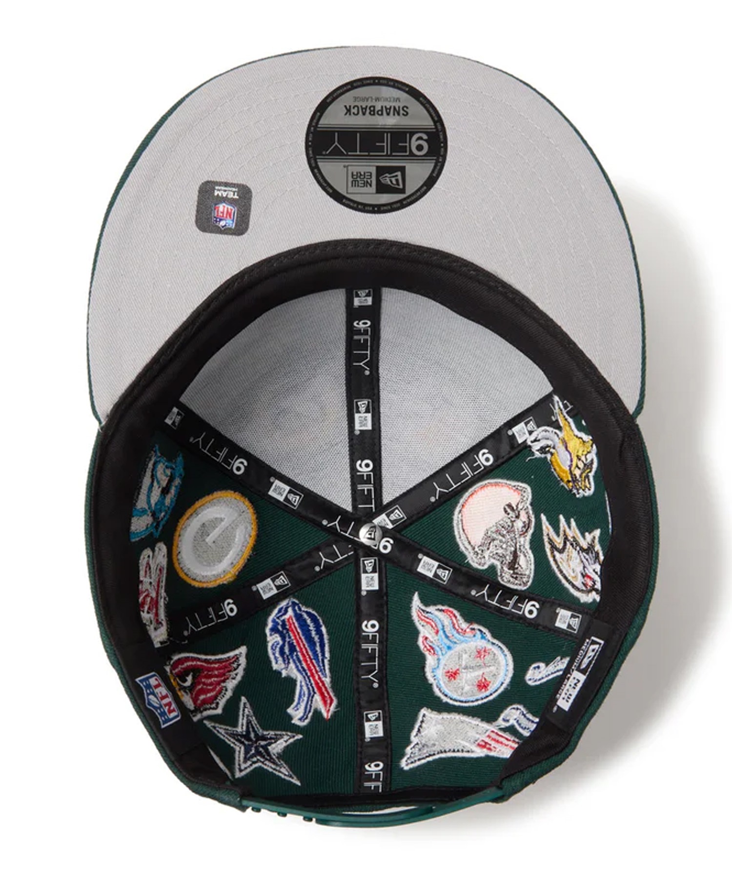 NEW ERA ニューエラ キャップ 帽子 9FIFTY Team Logo Allover NFL