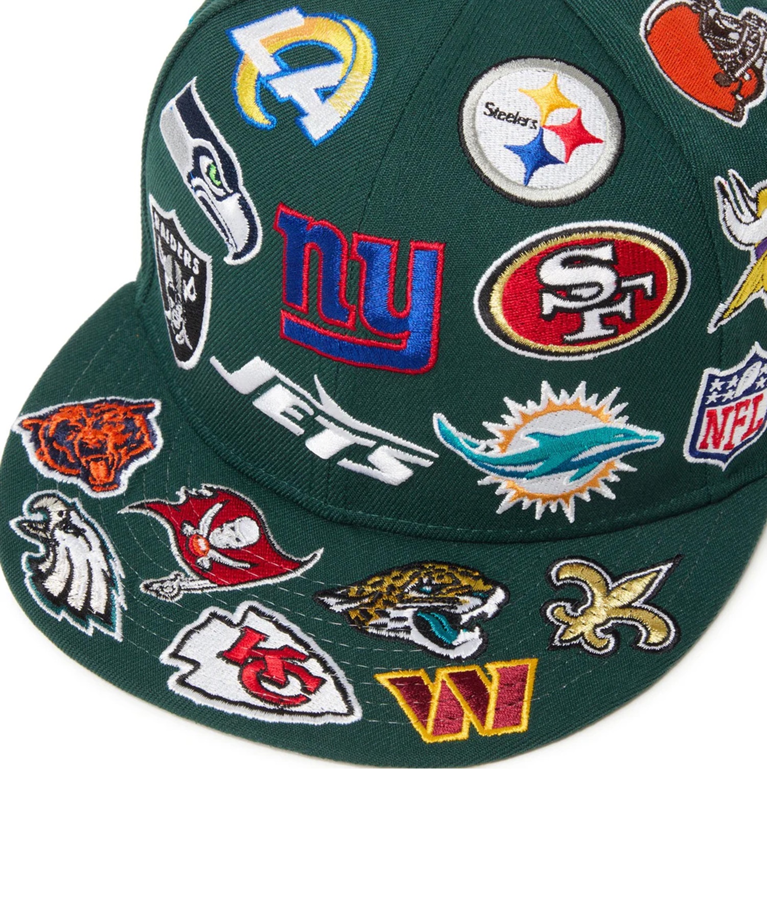 NEW ERA ニューエラ キャップ 帽子 9FIFTY Team Logo Allover NFL
