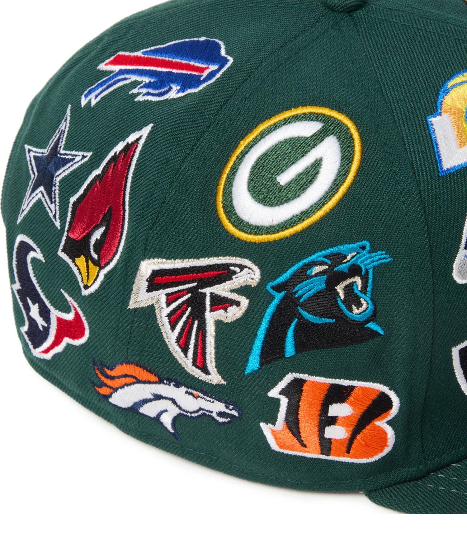 NEW ERA ニューエラ キャップ 帽子 9FIFTY Team Logo Allover NFL