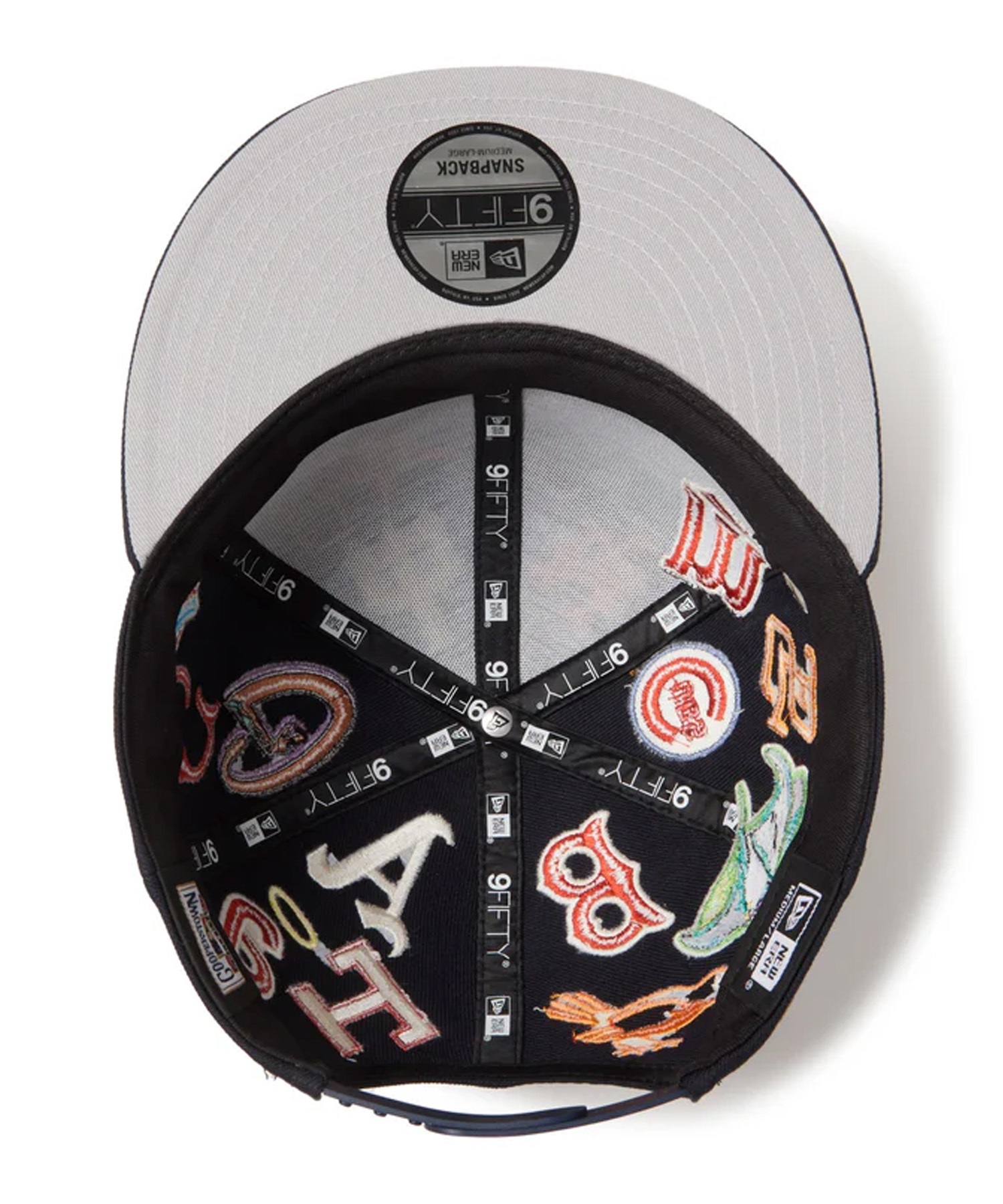 NEW ERA ニューエラ キャップ 帽子 9FIFTY Team Logo Allover MLB