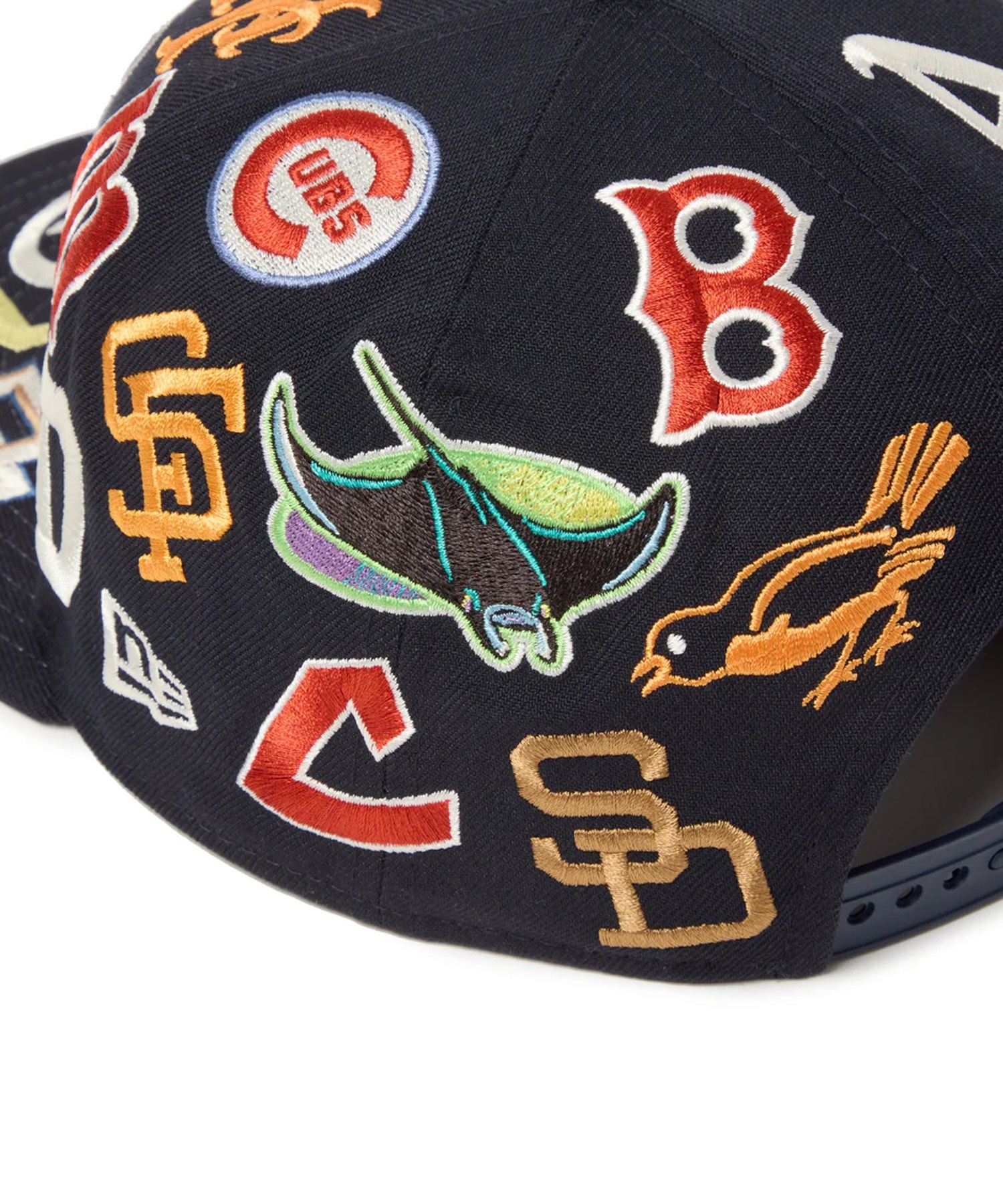 NEW ERA ニューエラ キャップ 帽子 9FIFTY Team Logo Allover MLB