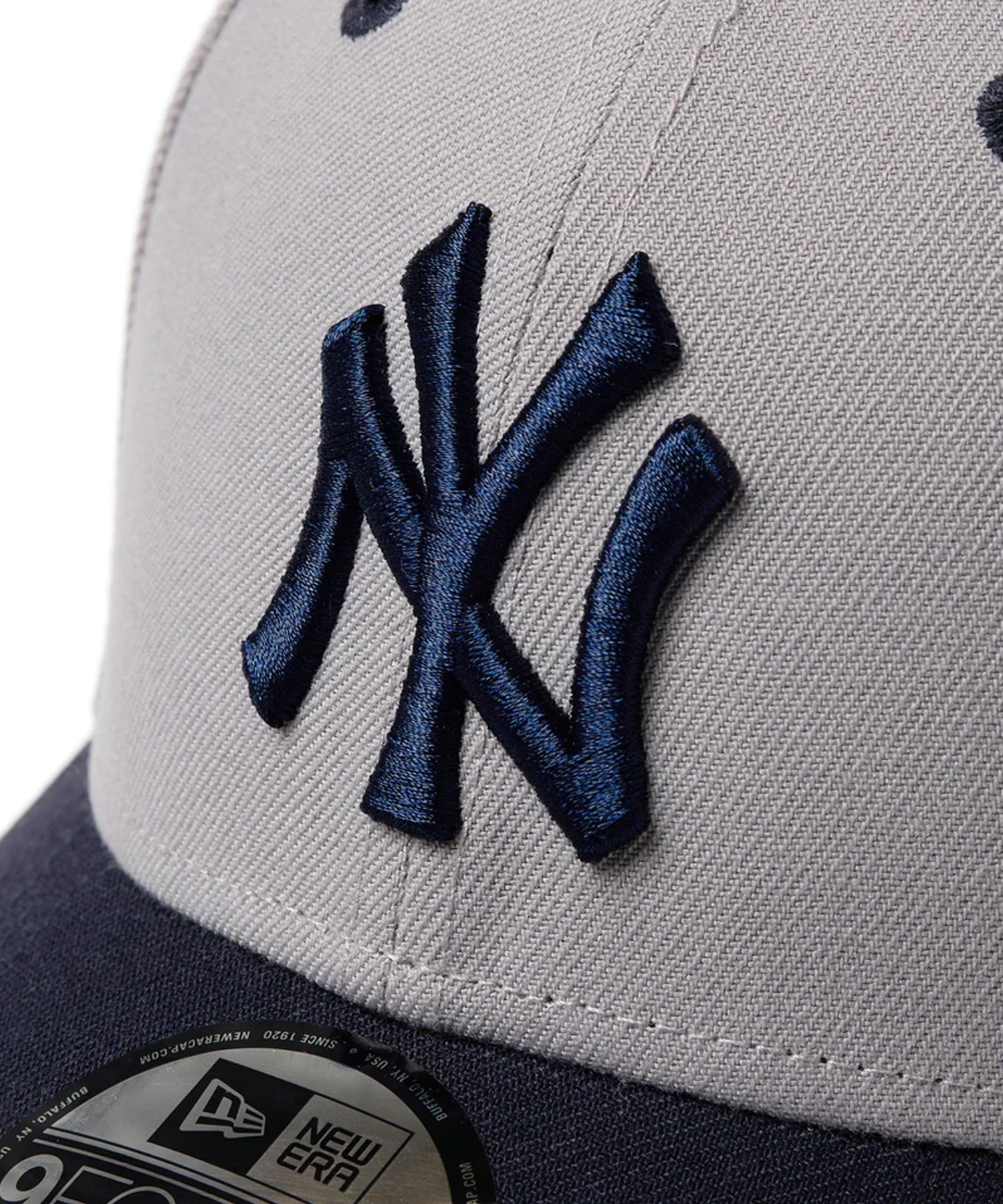 ALOUND キャップ グレー ネイビー 2点セット NEW ERA ニューエラ キャップ 帽子 9FORTY 2-Tone Woven Label