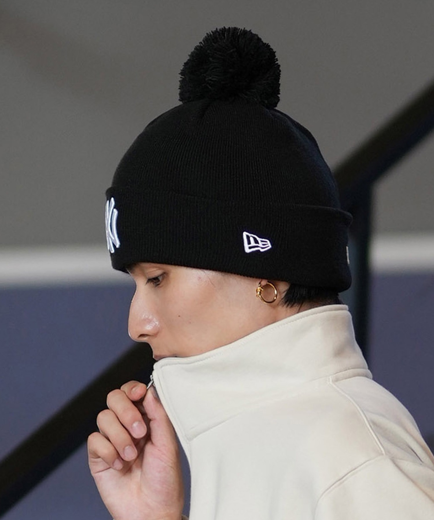 NEW ERA ニューエラ ビーニー ニットキャップ ニット帽 帽子 ポンポン