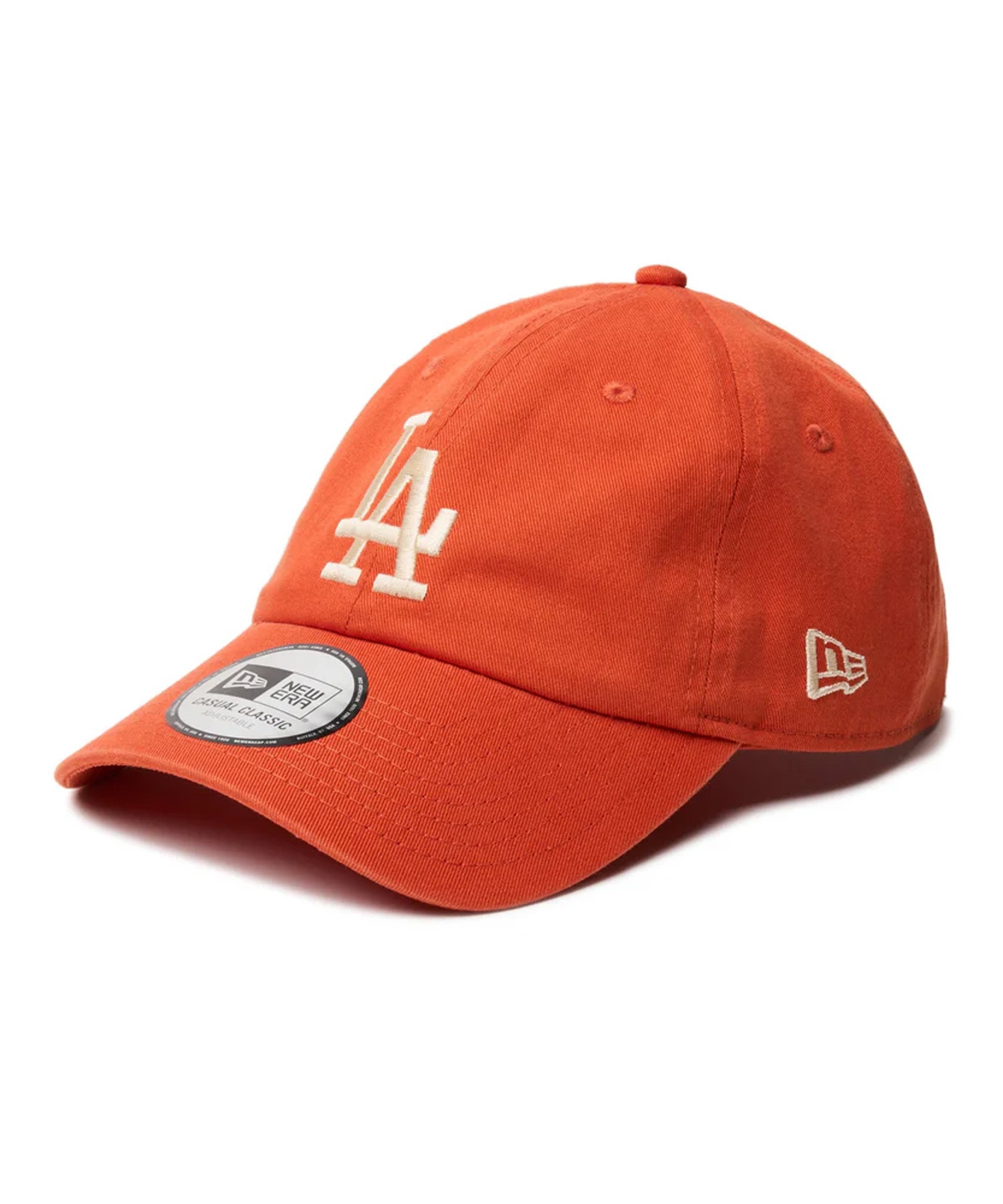 NEW ERA ニューエラ キャップ 帽子 カジュアルクラシック MLB Under Visor Logo ロサンゼルス・ドジャース バーントオレンジ 14307375(BORG-ONE)