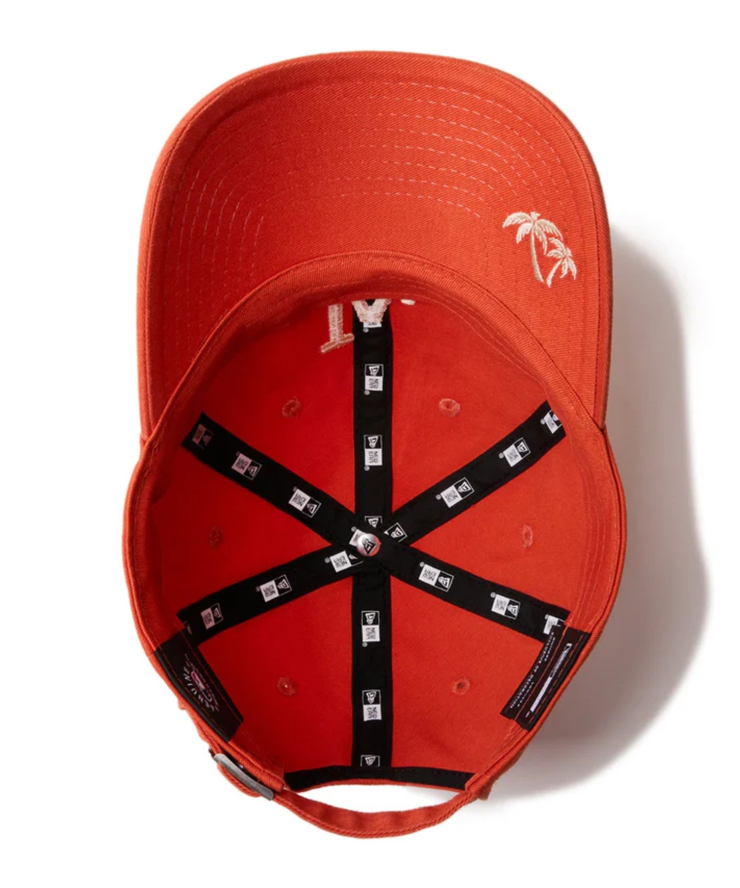 NEW ERA ニューエラ キャップ 帽子 カジュアルクラシック MLB Under Visor Logo ロサンゼルス・ドジャース バーントオレンジ 14307375(BORG-ONE)
