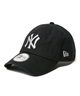 NEW ERA ニューエラ キャップ 帽子 カジュアルクラシック MLB Under Visor Logo ニューヨーク・ヤンキース ブラック 14307373(BLK-ONE)