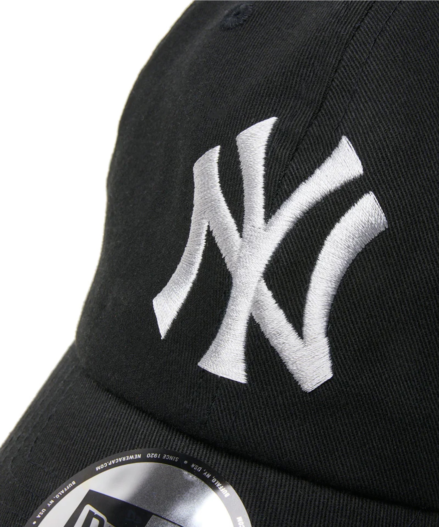 NEW ERA ニューエラ キャップ 帽子 カジュアルクラシック MLB Under Visor Logo ニューヨーク・ヤンキース ブラック 14307373(BLK-ONE)