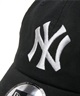NEW ERA ニューエラ キャップ 帽子 カジュアルクラシック MLB Under Visor Logo ニューヨーク・ヤンキース ブラック 14307373(BLK-ONE)