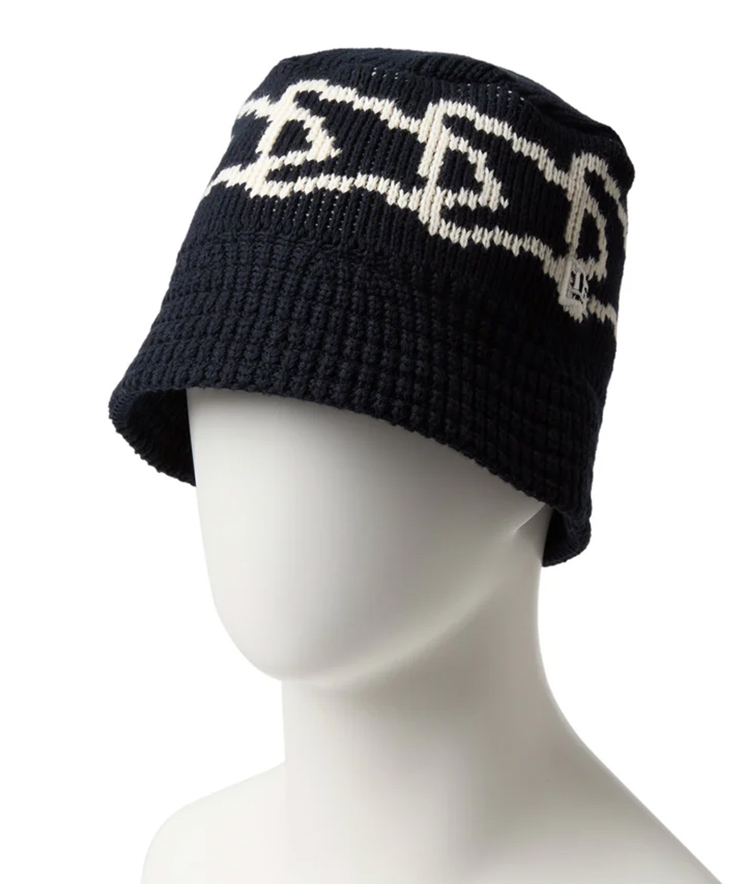 snidel ニューエラ　バケットハット　バケハ　ビーニー　ニット帽 snidel new era コラボ ニットバケットハット - メルカリ