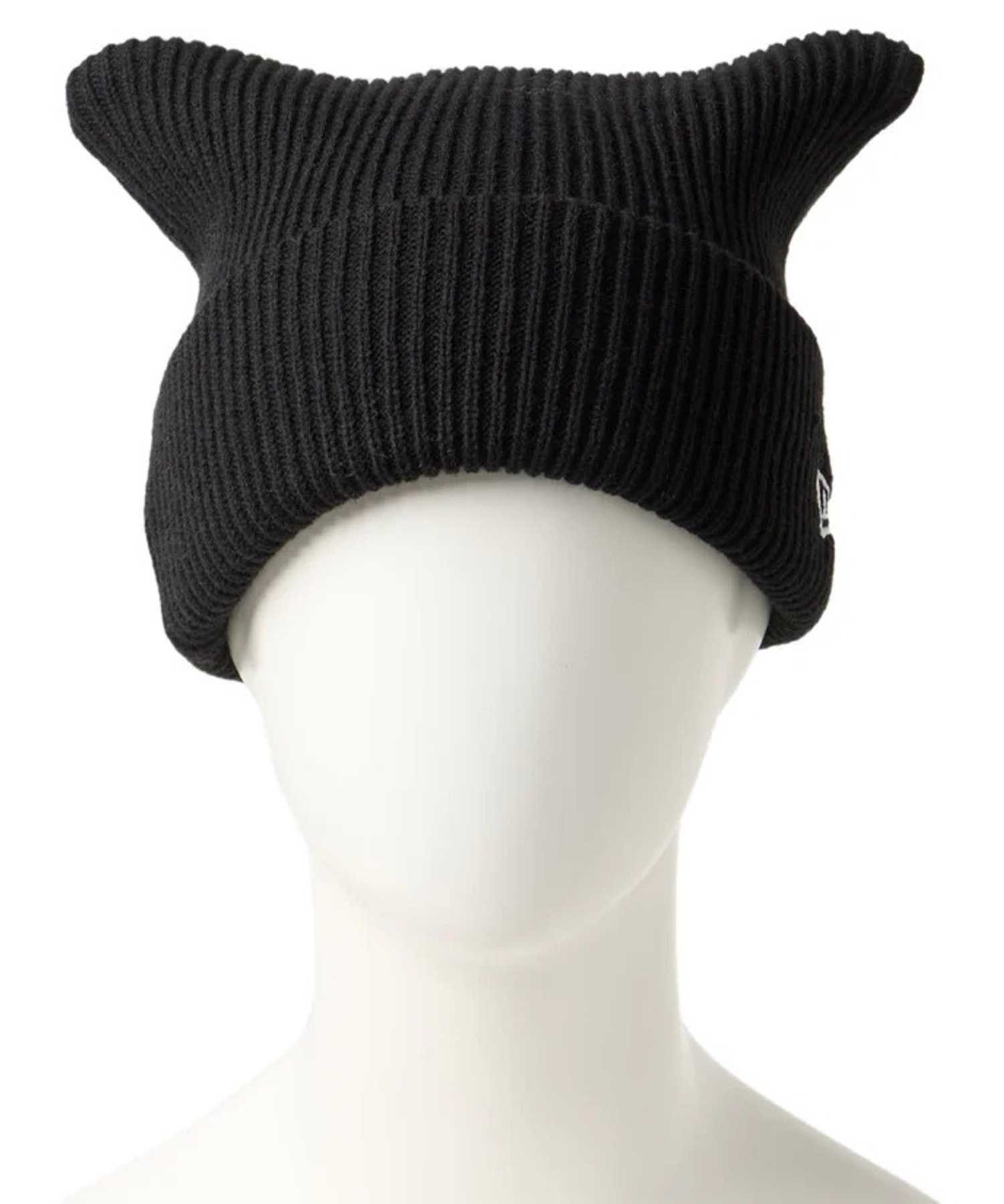 NEW ERA ニューエラ ニット帽 ビーニー ニットキャップ ねこ耳 ロゴ