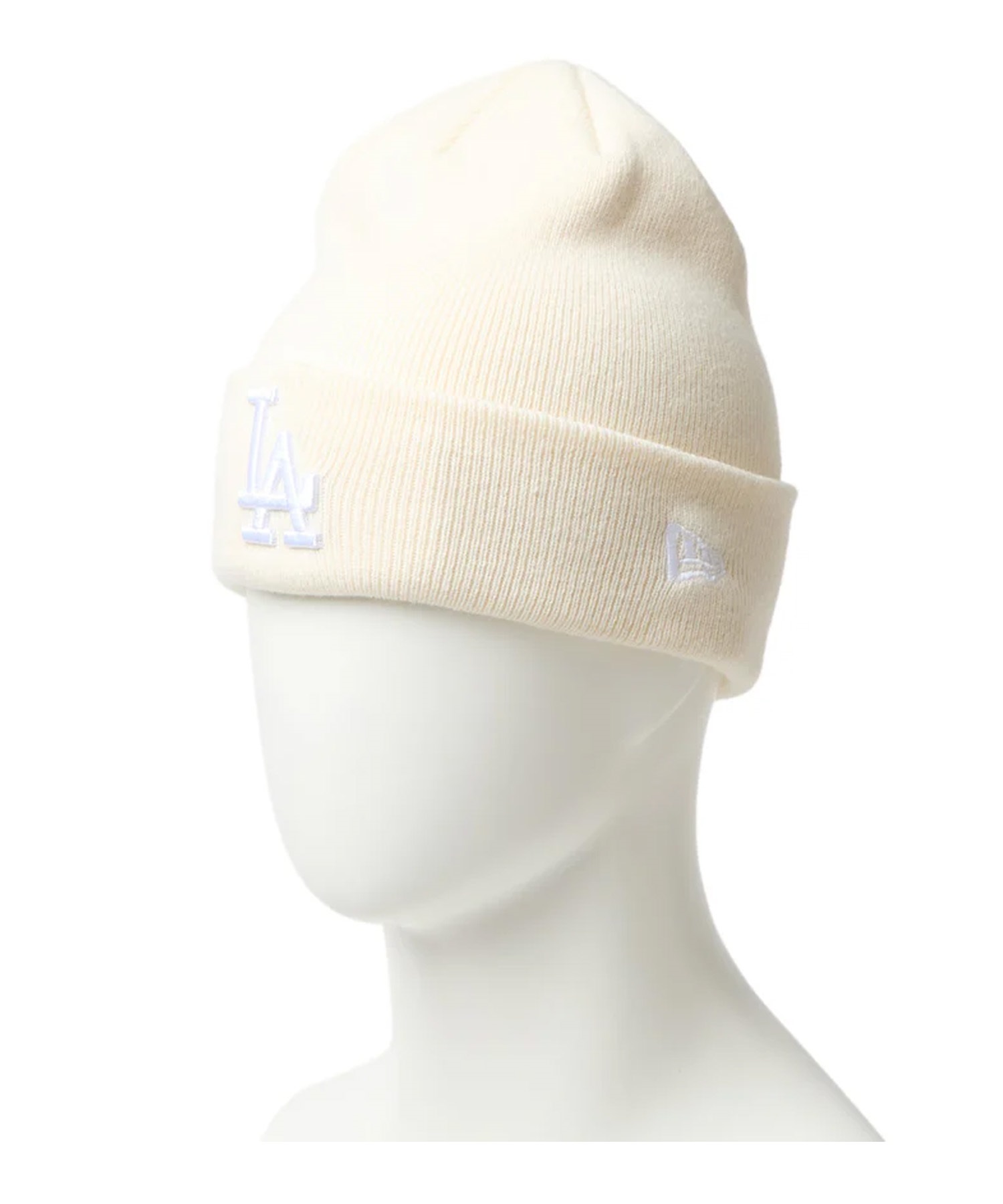 isaboulder ホワイト ロングニット帽 NEW ERA ニューエラ × INDEPENDENT インディペンデント コラボ