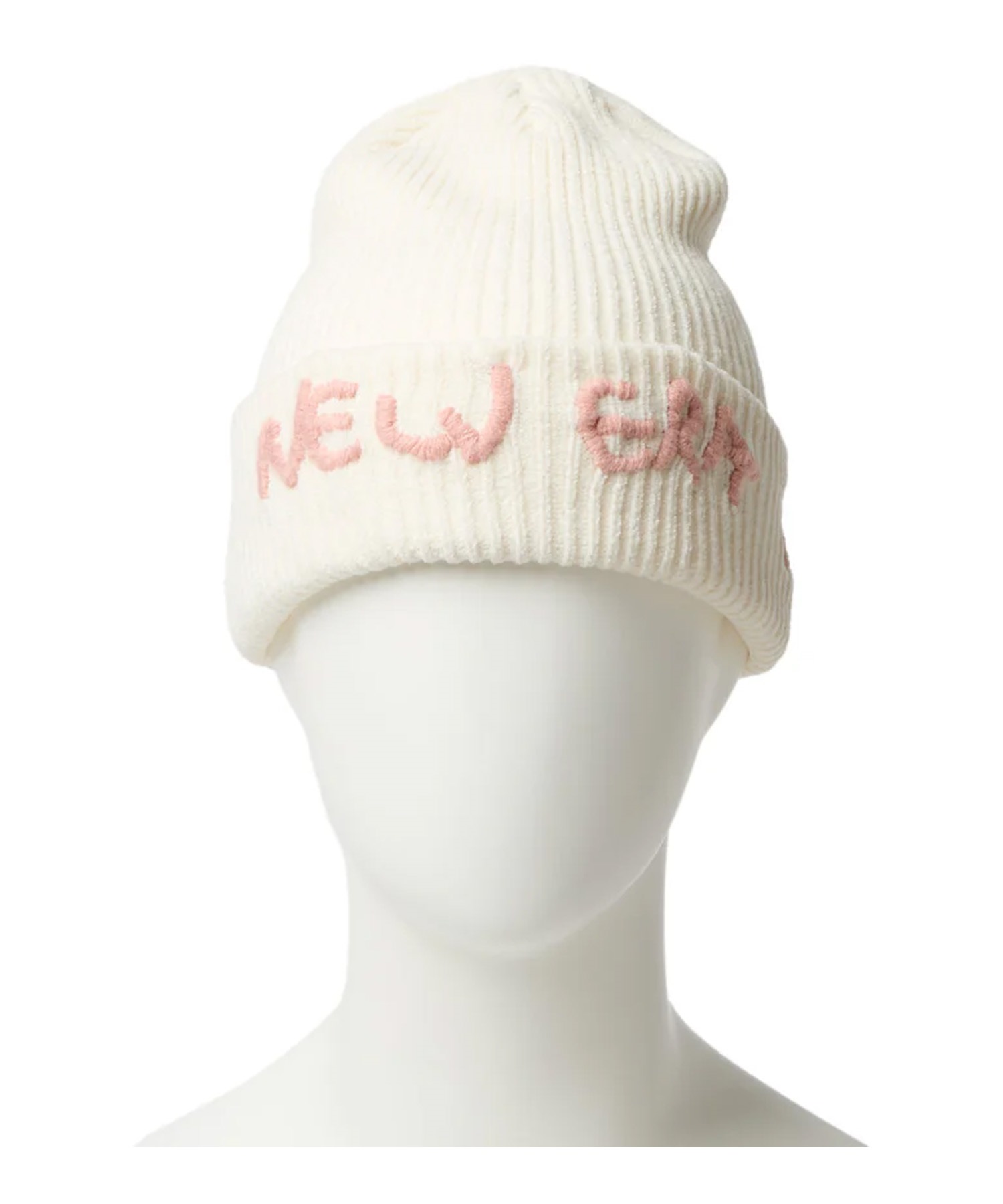 ニューエラ ベーシック カフニット モールヤーンニット ホワイト NEW ERA ニューエラ ビーニー ニットキャップ ニット帽 帽子