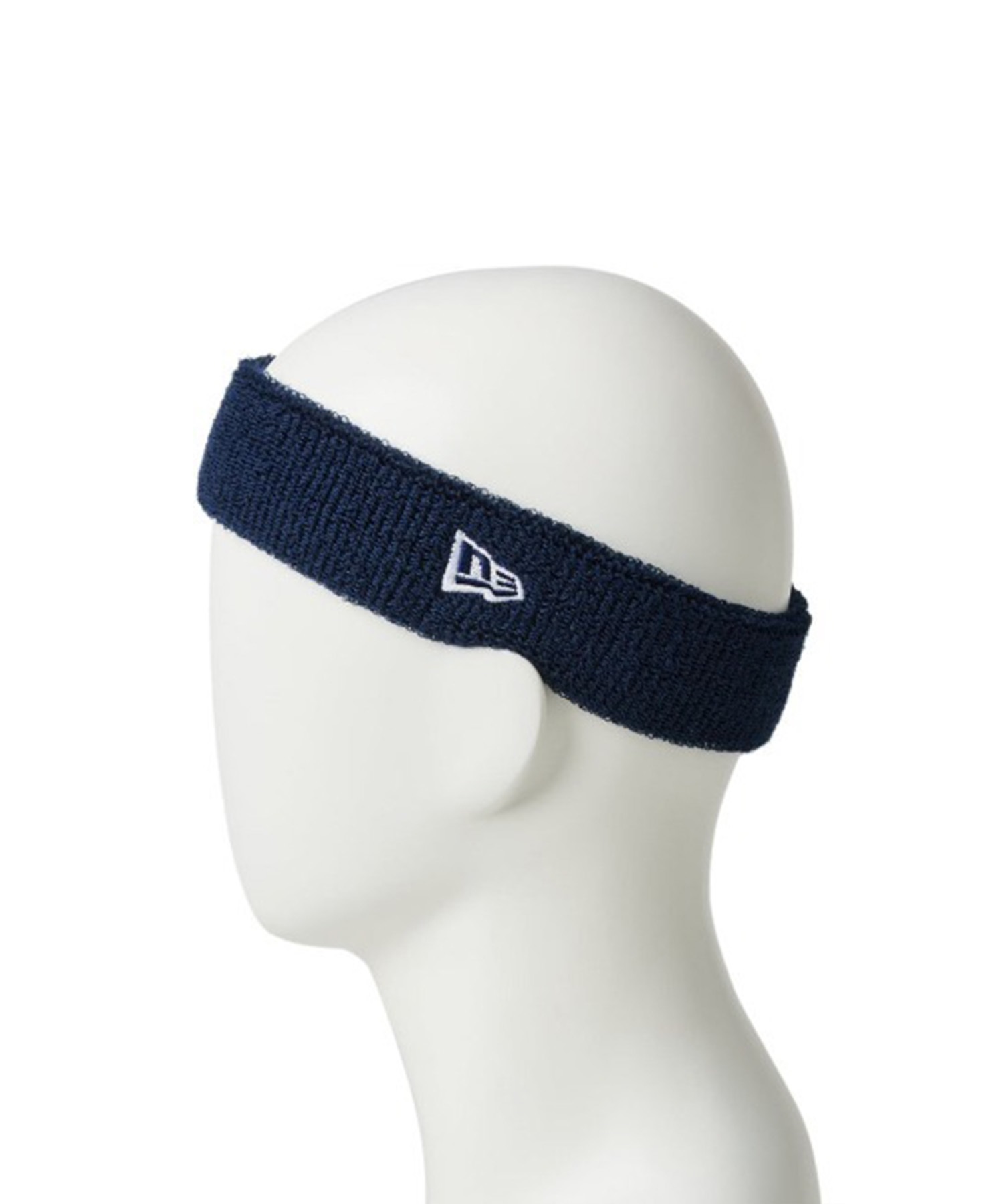 NEW ERA ニューエラ ロゴ ヘッドバンド ネイビー × ホワイト