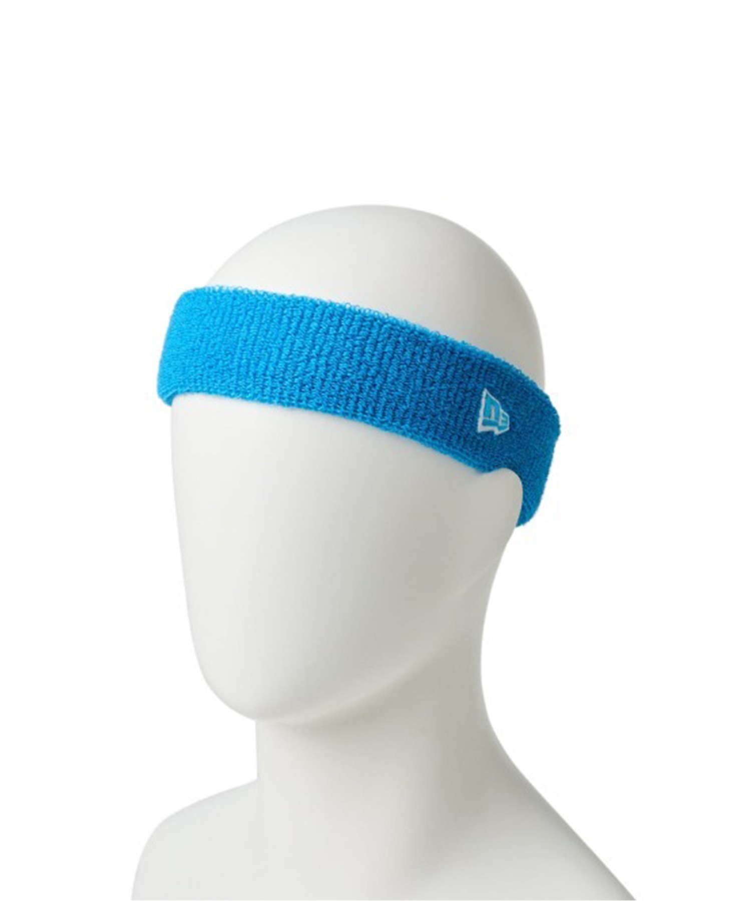 NEW ERA ニューエラ ロゴ ヘッドバンド ブルー × ホワイト