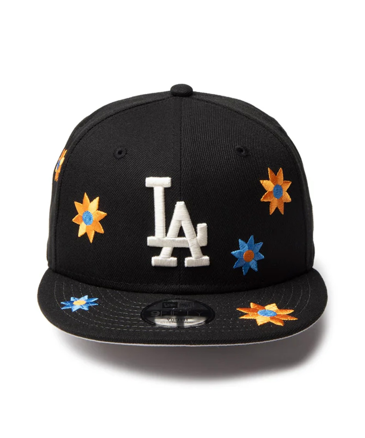 ニューエラ　ドジャース　LA MLB Flower Embroidery キッズ キッズ Youth 9TWENTY MLB Flower Embroidery ロサンゼルス