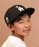 NEW ERA キッズ キャップ 帽子 Youth LP 9FIFTY OHTANI 17 ロサンゼルス・ドジャース 大谷翔平 ブラック 14674623 ムラサキスポーツ限定(BLK-YOUTH)