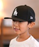 NEW ERA キッズ キャップ 帽子 Youth LP 9FIFTY OHTANI 17 ロサンゼルス・ドジャース 大谷翔平 ブラック 14674623 ムラサキスポーツ限定(BLK-YOUTH)