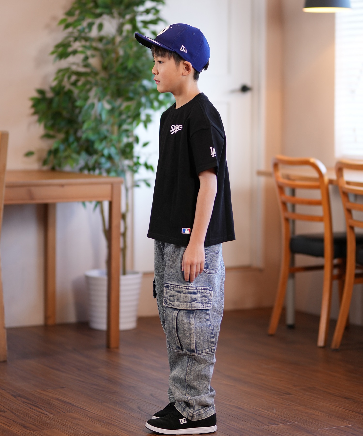 NEW ERA キッズ キャップ 帽子 Youth LP 9FIFTY MLB Signature ロサンゼルス・ドジャース 大谷翔平 ダークロイヤル 14674879 ムラサキスポーツ限定(DBLU-YOUTH)