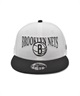 NEW ERA ニューエラ キャップ キッズ ジュニア ブルックリン・ネッツ YTH950 BRONEP WHT BLK MS 14676870 ムラサキスポーツ限定(MULTI-YOUTH)