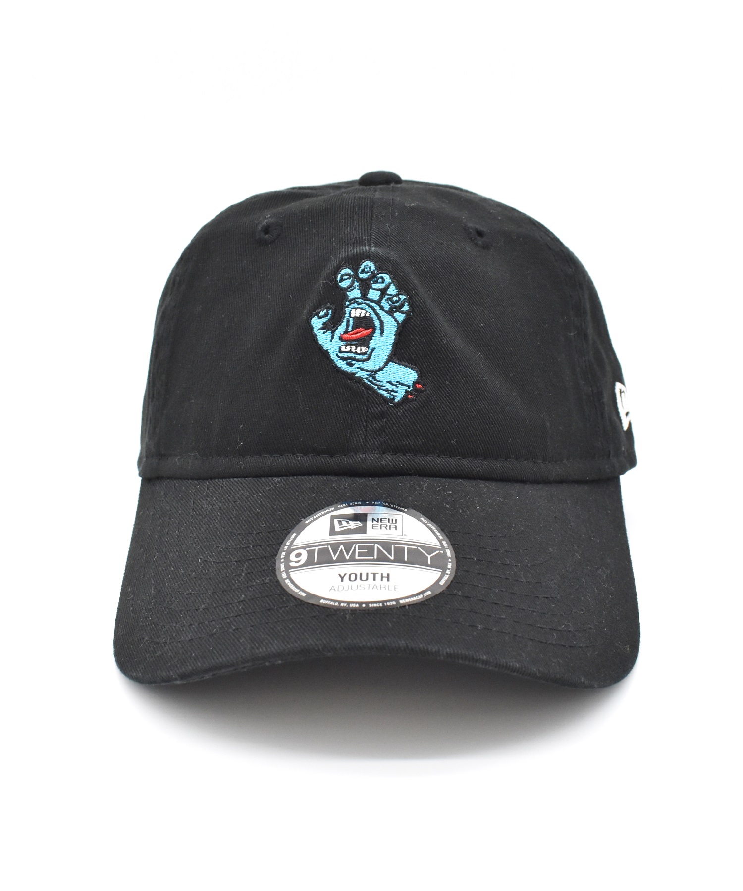 NEW ERA ニューエラ × SANTA CRUZ サンタクルーズ キャップ キッズ YOUTH920 SCR HAND BLK MS 14682474 ムラサキスポーツ限定(MULTI-YOUTH)